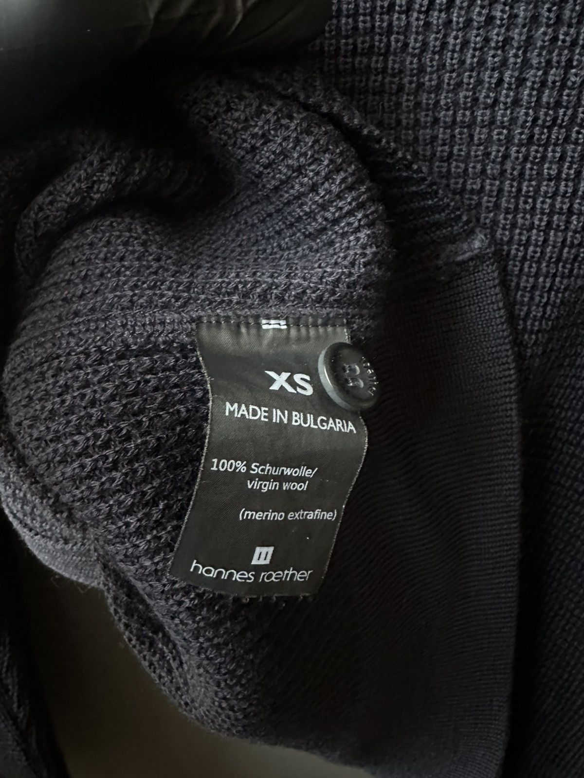 hannes roether Hannes Roether Knit Zip Wool Sweater Size XS Size US XS / EU 42 / 0 - 5 Thumbnail