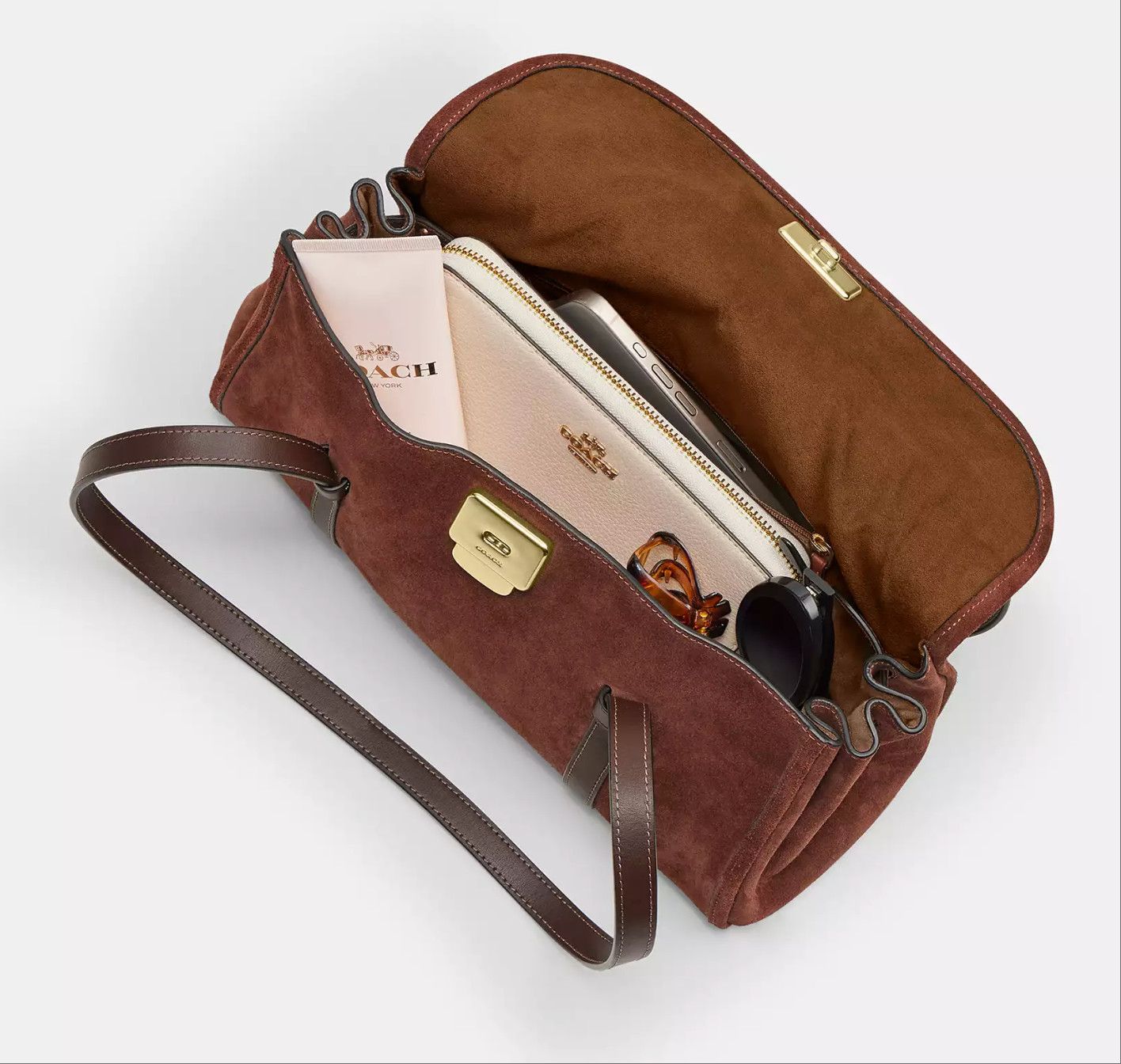 Coach Bridget Flap Shoulder Bag CDB06 Size ONE SIZE - 9 Thumbnail