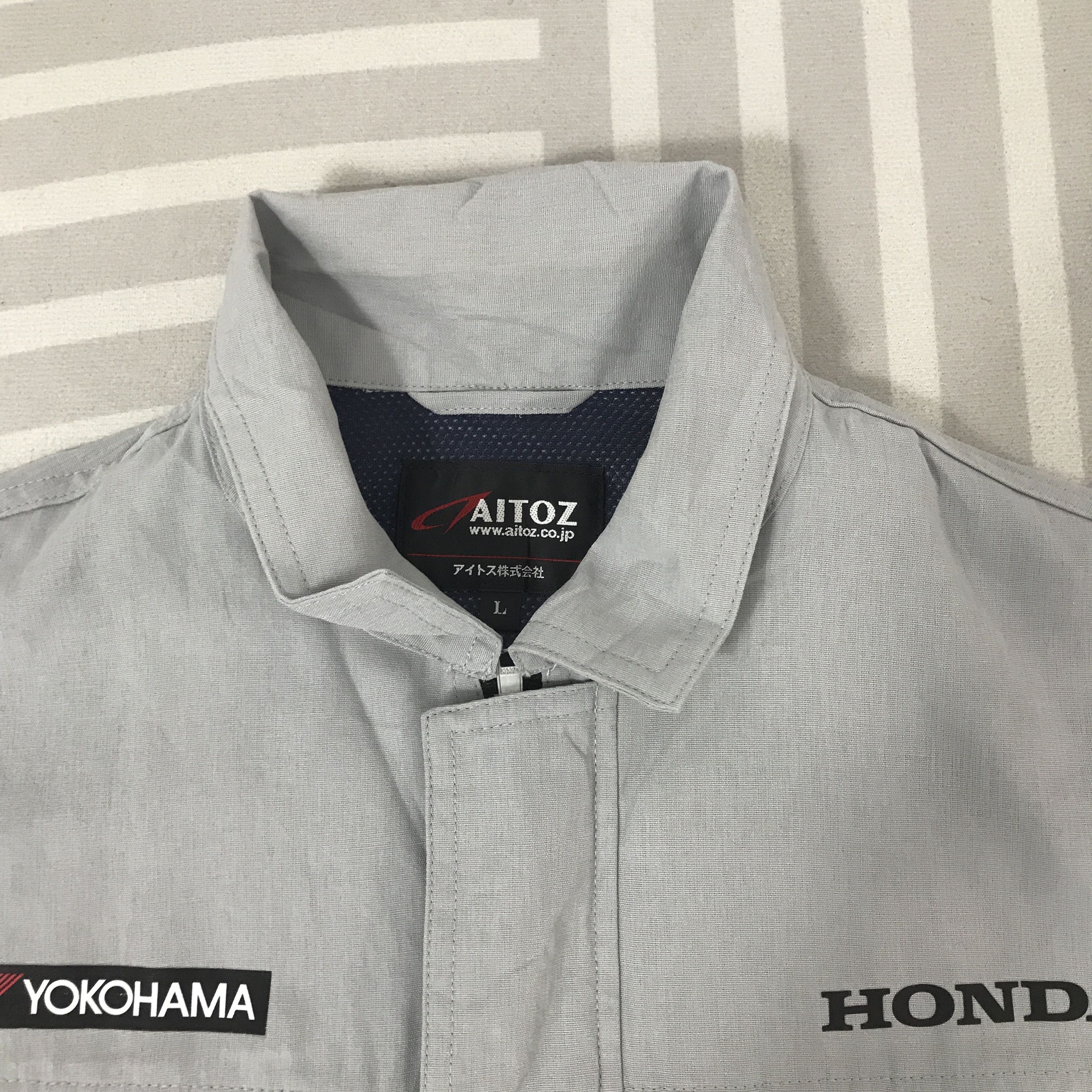 Honda Vtg Honda x Tokohama Racing motorsport custom japan Jacket Size US L / EU 52-54 / 3 - 9 Thumbnail