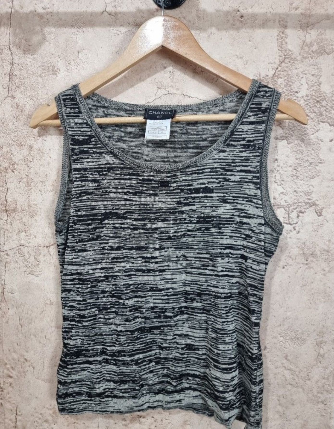 Chanel Chanel 99P Sleeveless Tank Top Size S / US 4 / IT 40 - 2 Thumbnail