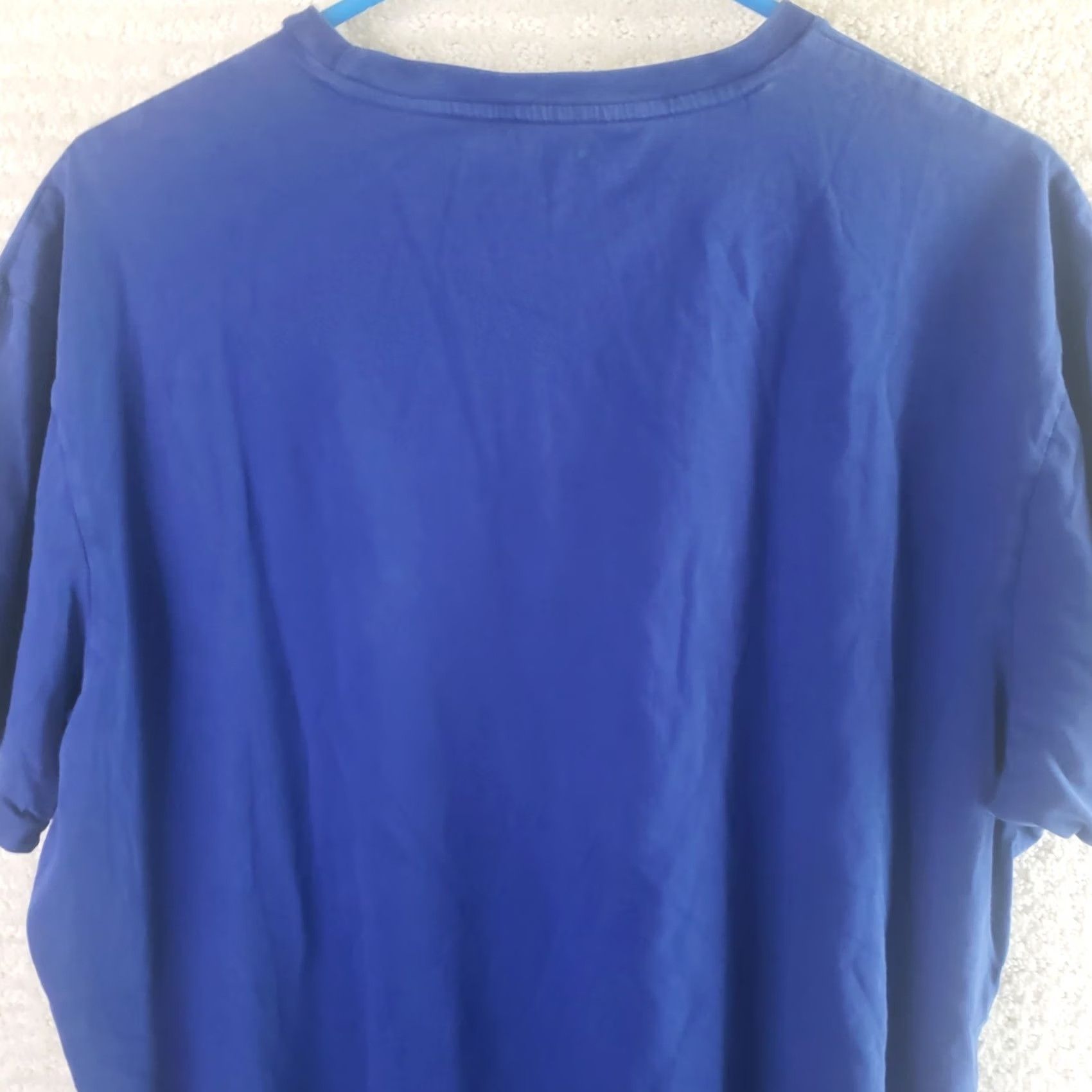 Polo Ralph Lauren Polo Ralph Lauren Shirt Mens L Blue Short Sleeve Logo Crew Neck Classic Fit Size US L / EU 52-54 / 3 - 7 Thumbnail