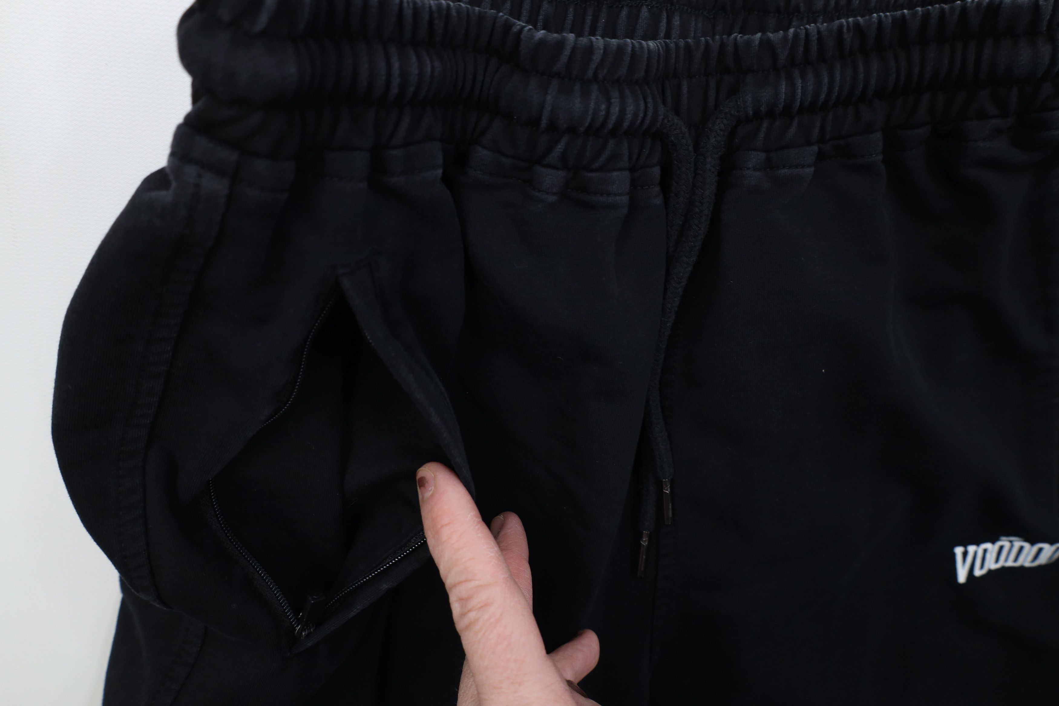 Vintage Barbell Voodoo Spell Tapered Leg Gym Sweatpants Pants Black Size US 32 / EU 48 - 6 Thumbnail