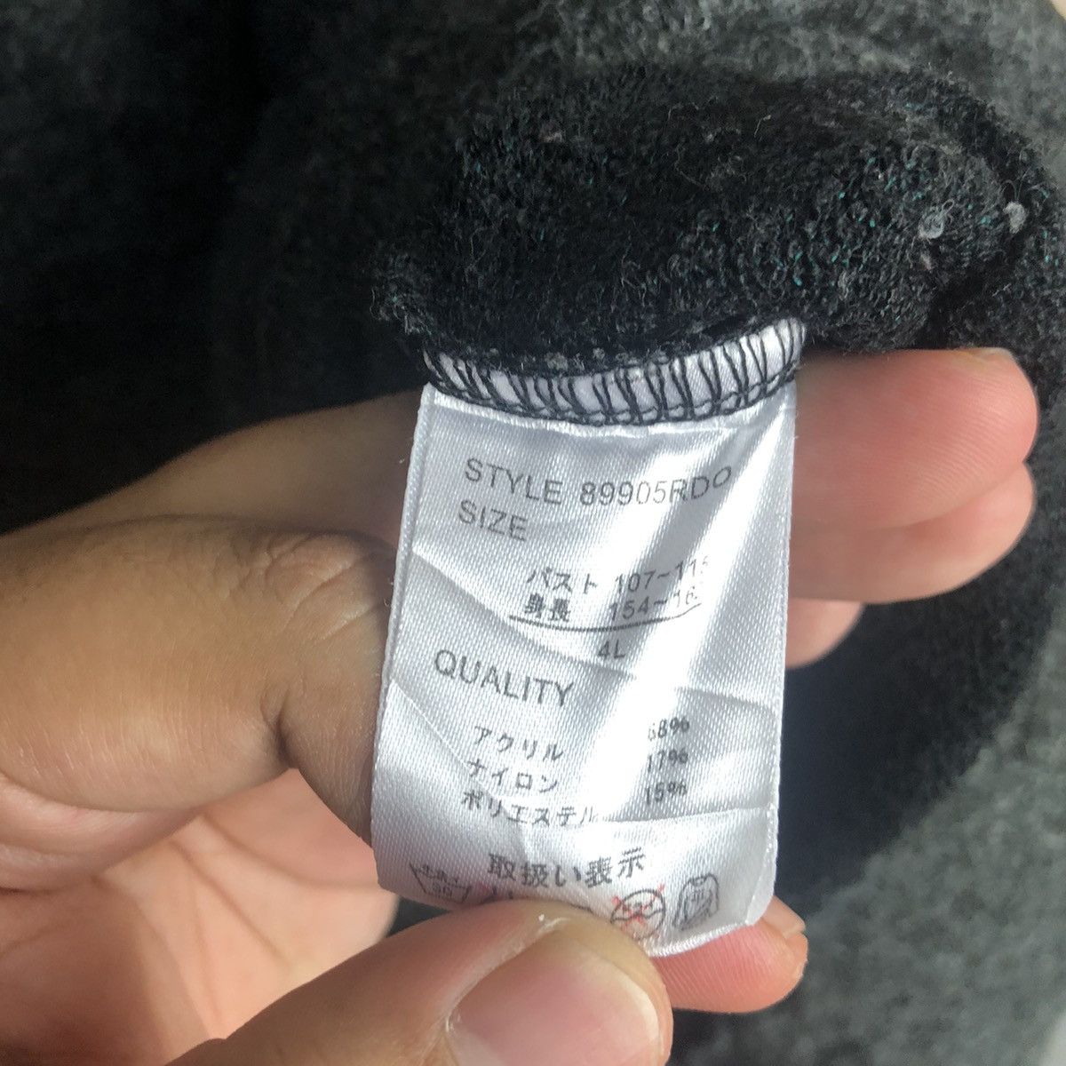 Homespun Knitwear × Japanese Brand big size Dig Deep Black Knitwear ripped #A204 Size XXL / US 16-18 / IT 52-54 - 11 Thumbnail