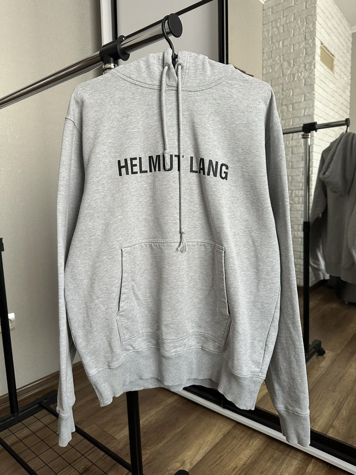 Helmut Lang Helmut Lang Hoodie Pullover Big Logo Size US M / EU 48-50 / 2 - 3 Thumbnail