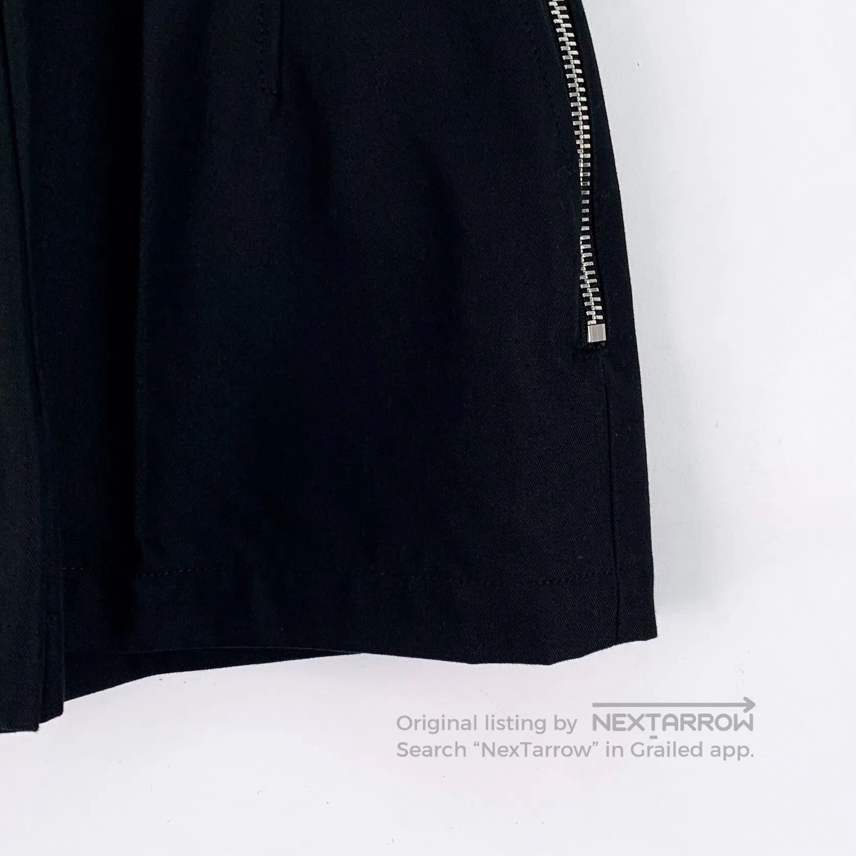 Alexander Wang Alexander Wang size XS Black stretch logo lettered cotton Size US 27 - 4 Thumbnail