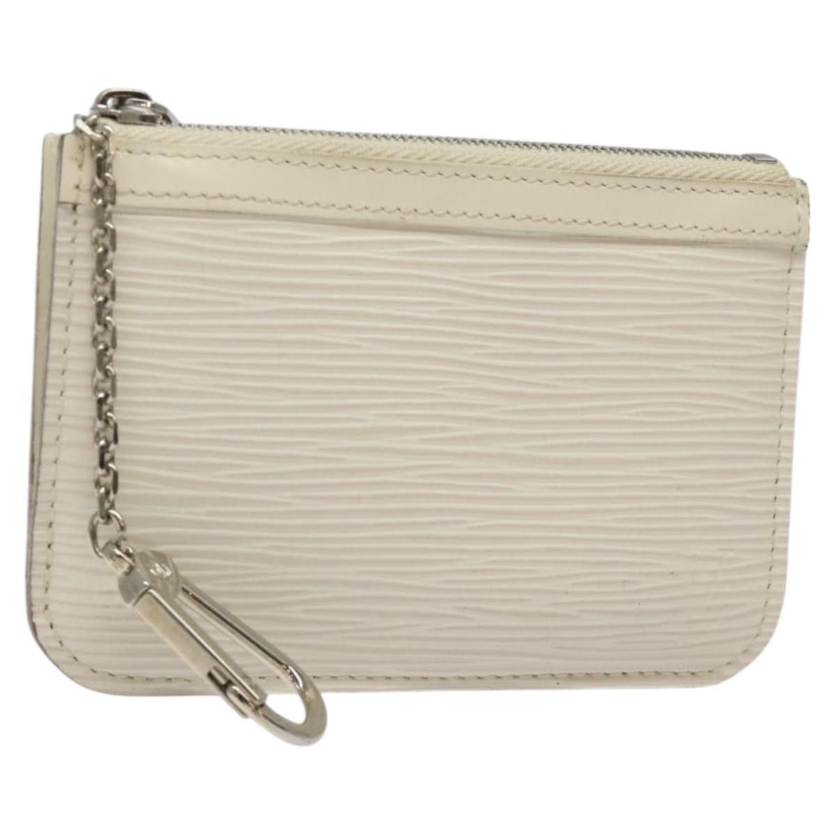 Louis Vuitton Epi Pochette Cles Nm Coin Purse Yvoire M6380J Lv Auth Bd1608, Women's