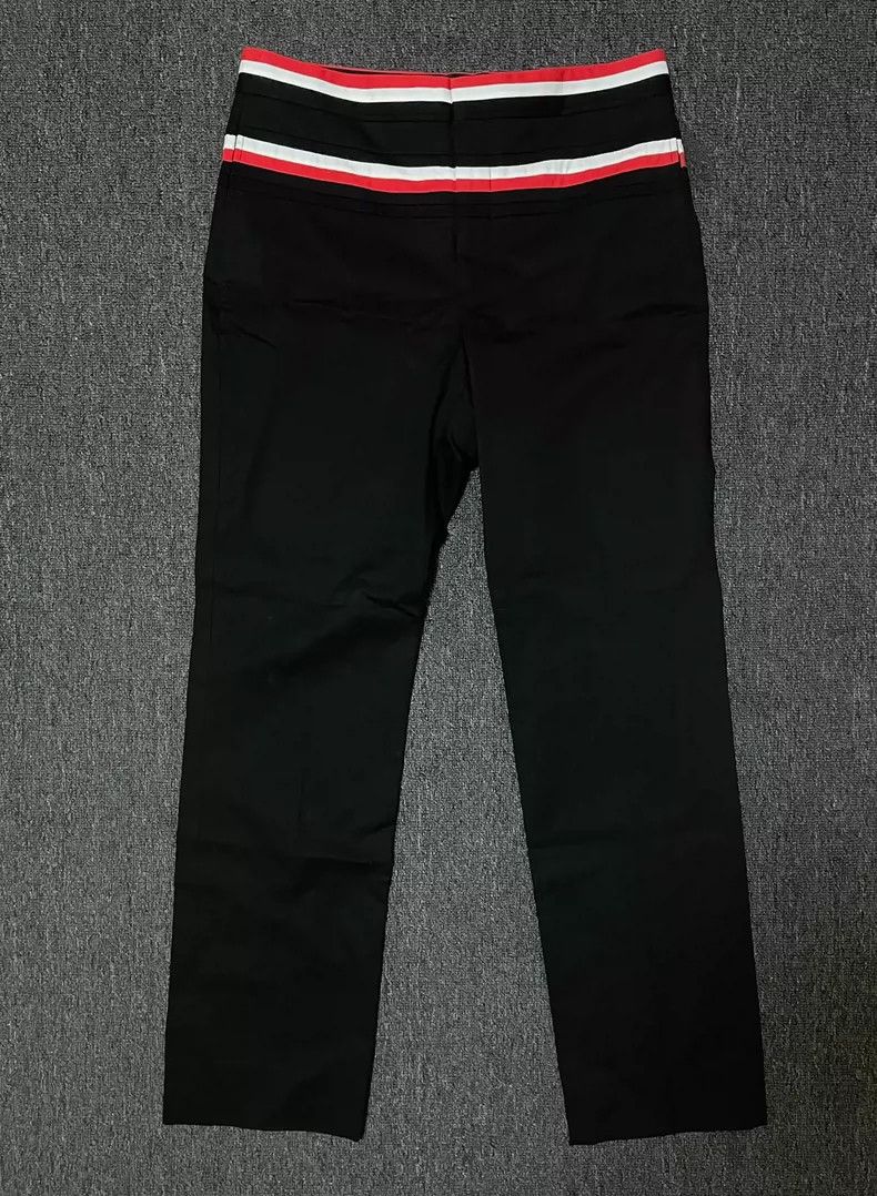 Givenchy Givenchy Casual Pants with Striped Waistband-yf Size US 36 / EU 52 - 1 Thumbnail