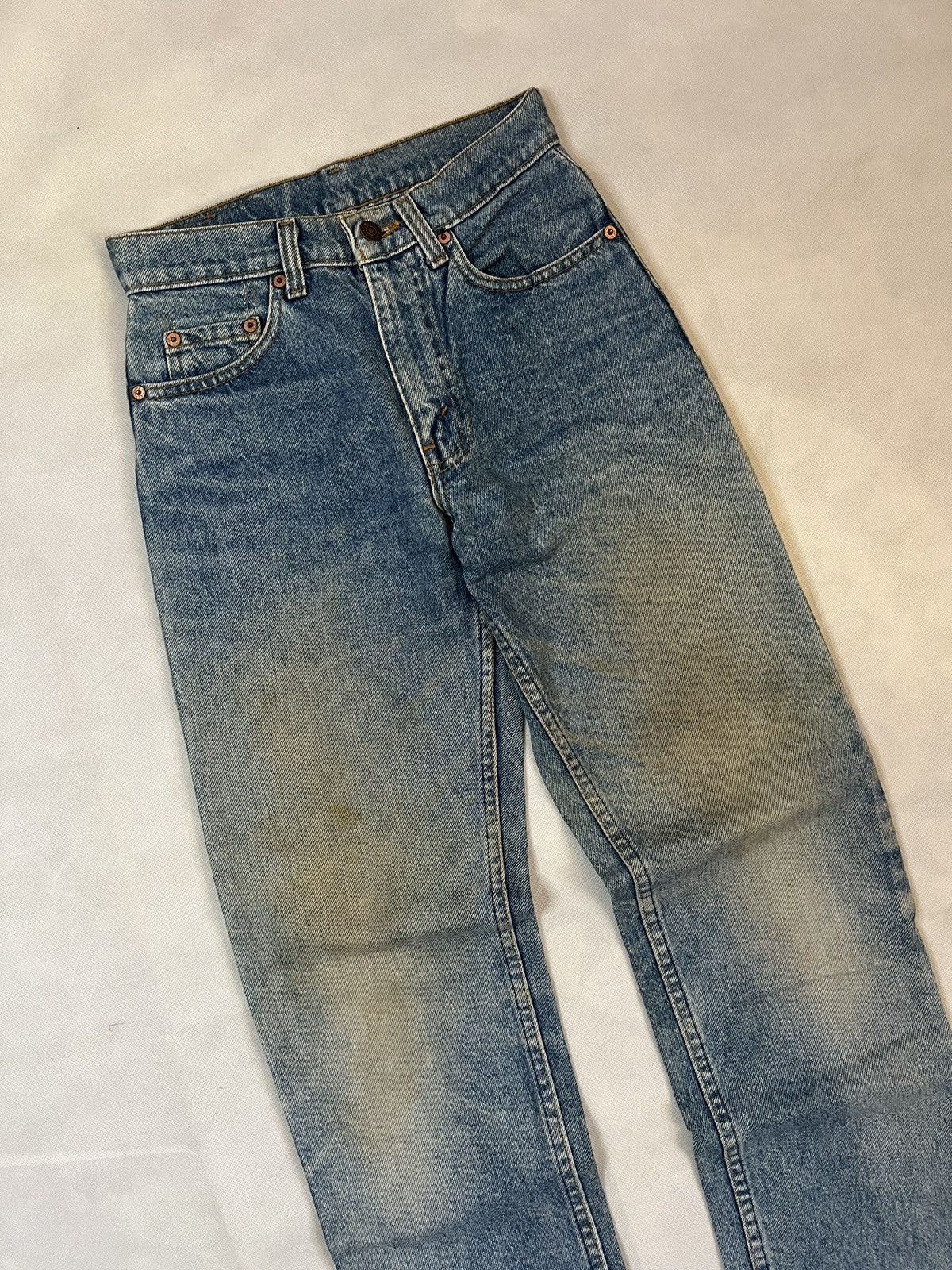 Levi's Vintage Clothing Vtg 90's Levis 510 Blue Wash Denim Size US 26 / EU 42 - 13 Thumbnail