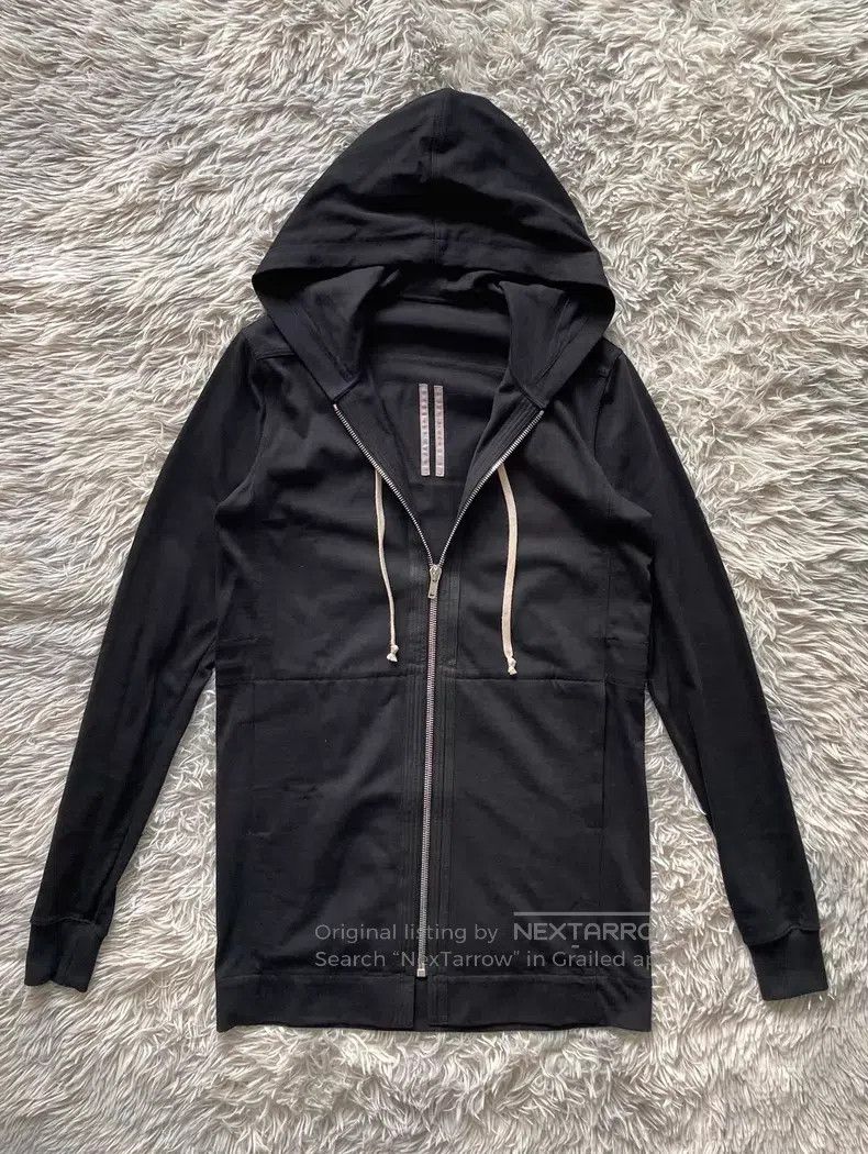 Rick Owens Rick Owens Diablo Drawstring Adjustable Mid-Length Zip Hoo Size US XS / EU 42 / 0 - 1 Thumbnail