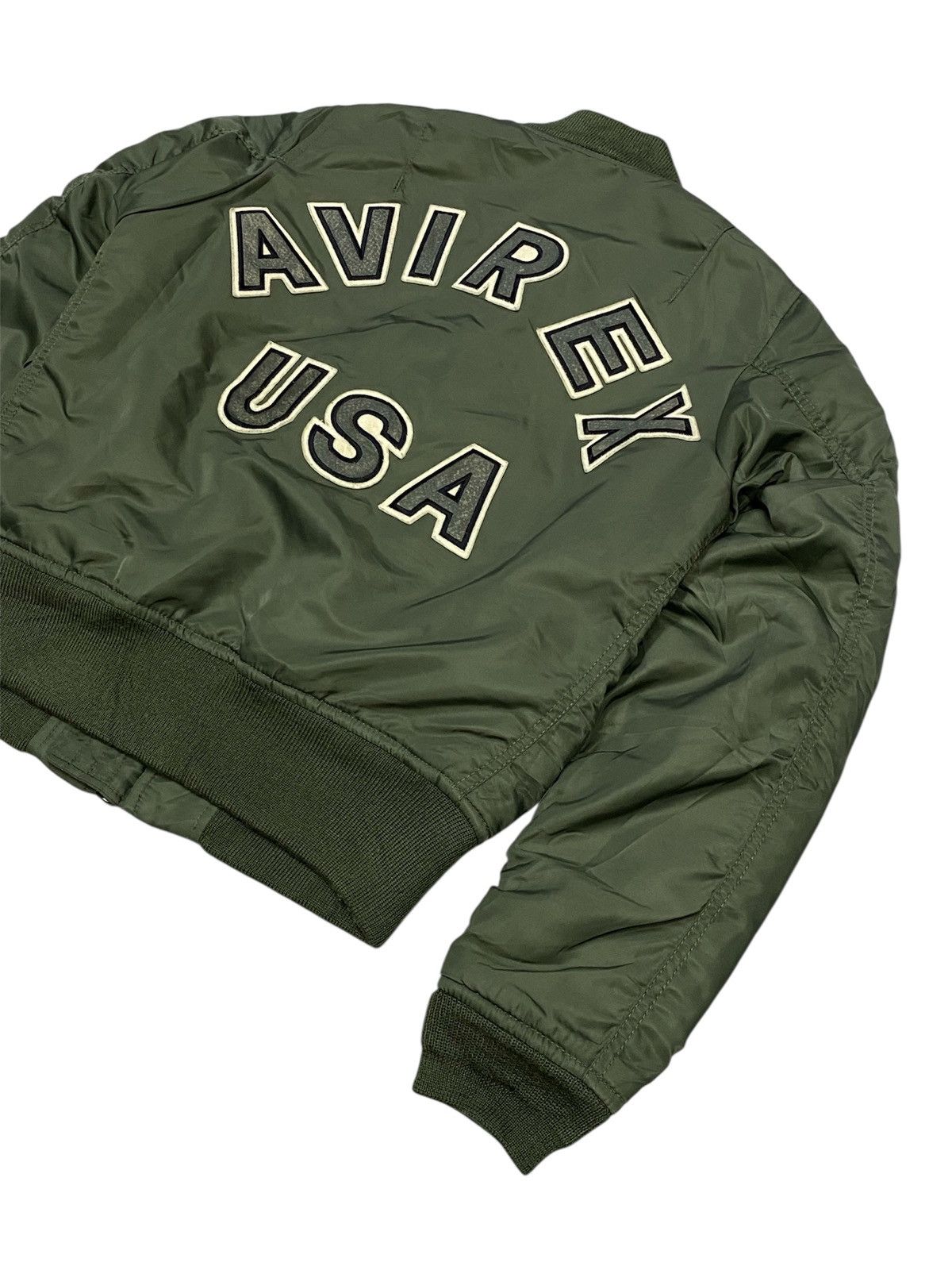 Avirex Avirax Woman’s MA-1 Flight Jacket Size M / US 6-8 / IT 42-44 - 24 Thumbnail