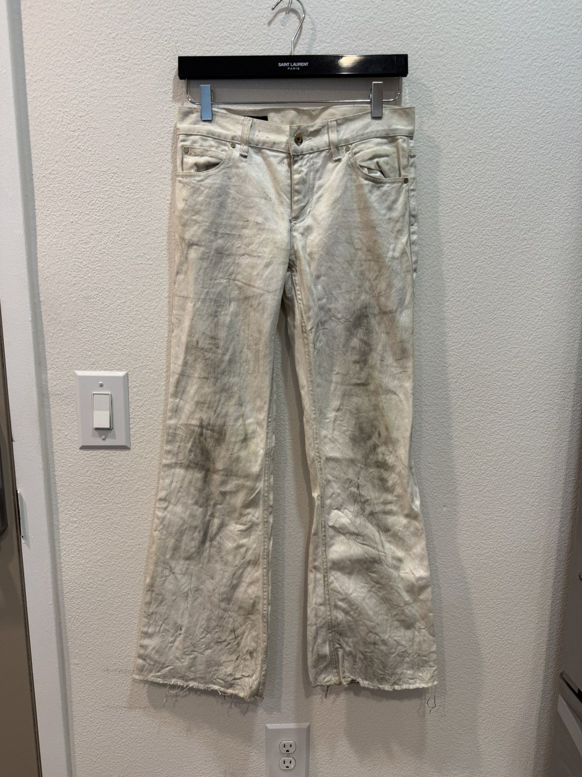 Tom Ford Gucci Dirty Wash Flare Denim Jeans