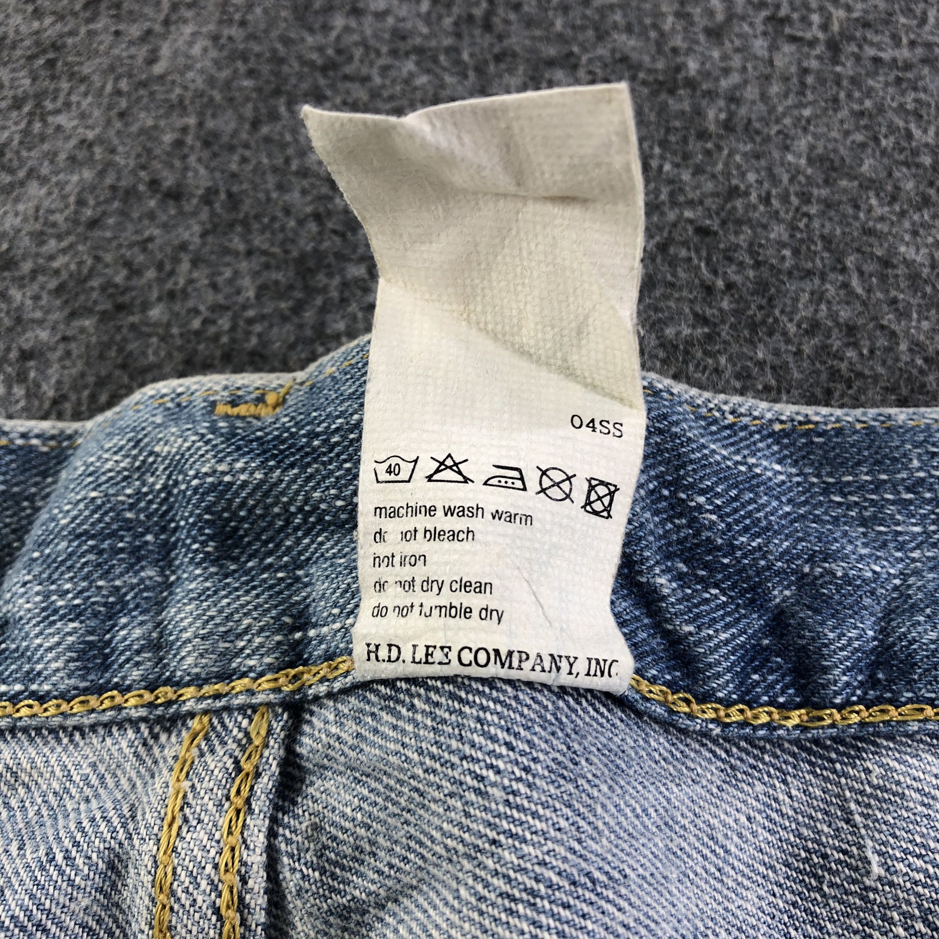 Lee Vintage Blue Wash Lee Jeans-J2928 Size US 35 - 9 Thumbnail