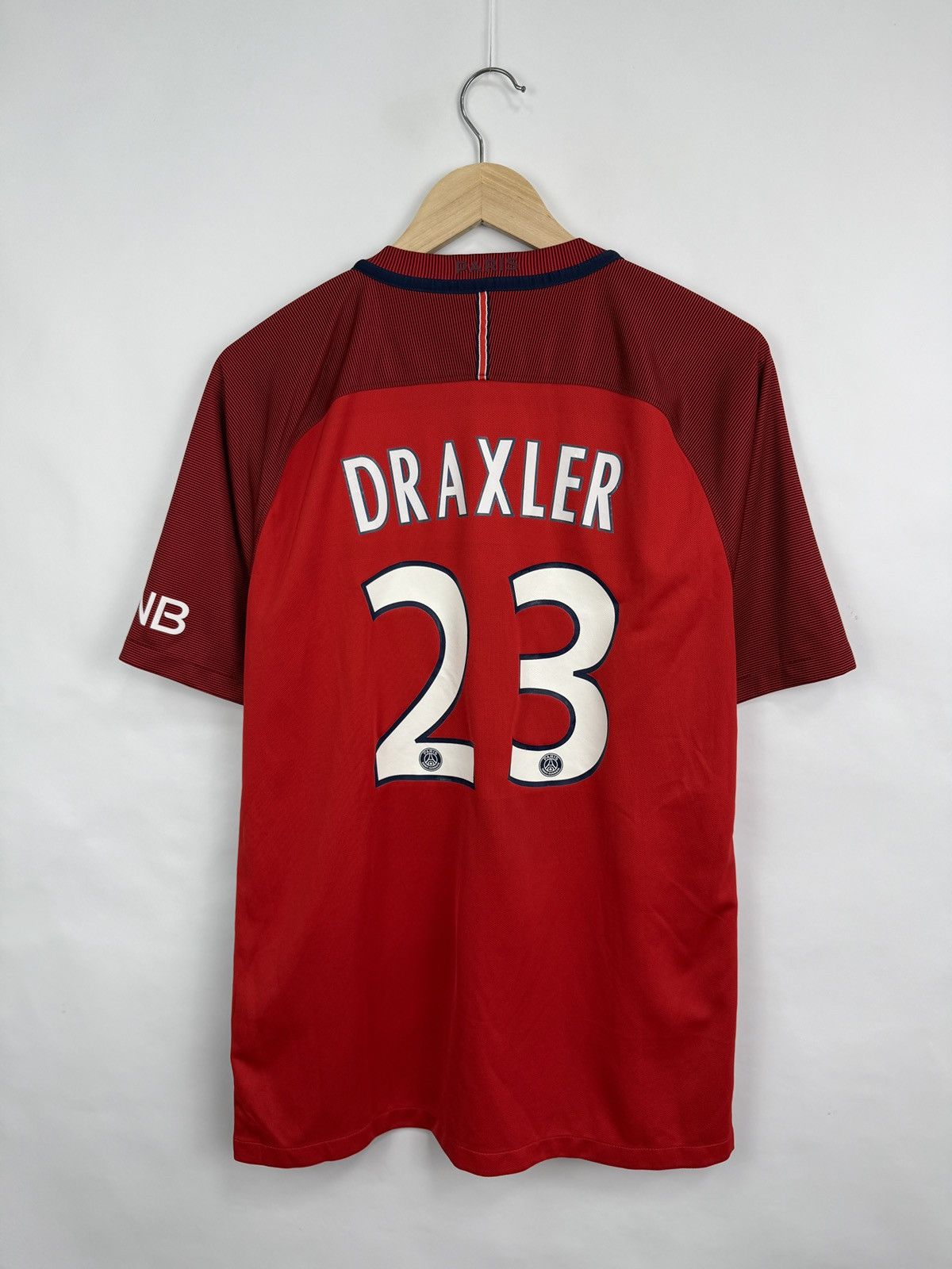 Nike 🇫🇷 Nike Draxler PSG Paris Saint Germain 2016 Soccer Jerseys Size US L / EU 52-54 / 3 - 10 Thumbnail