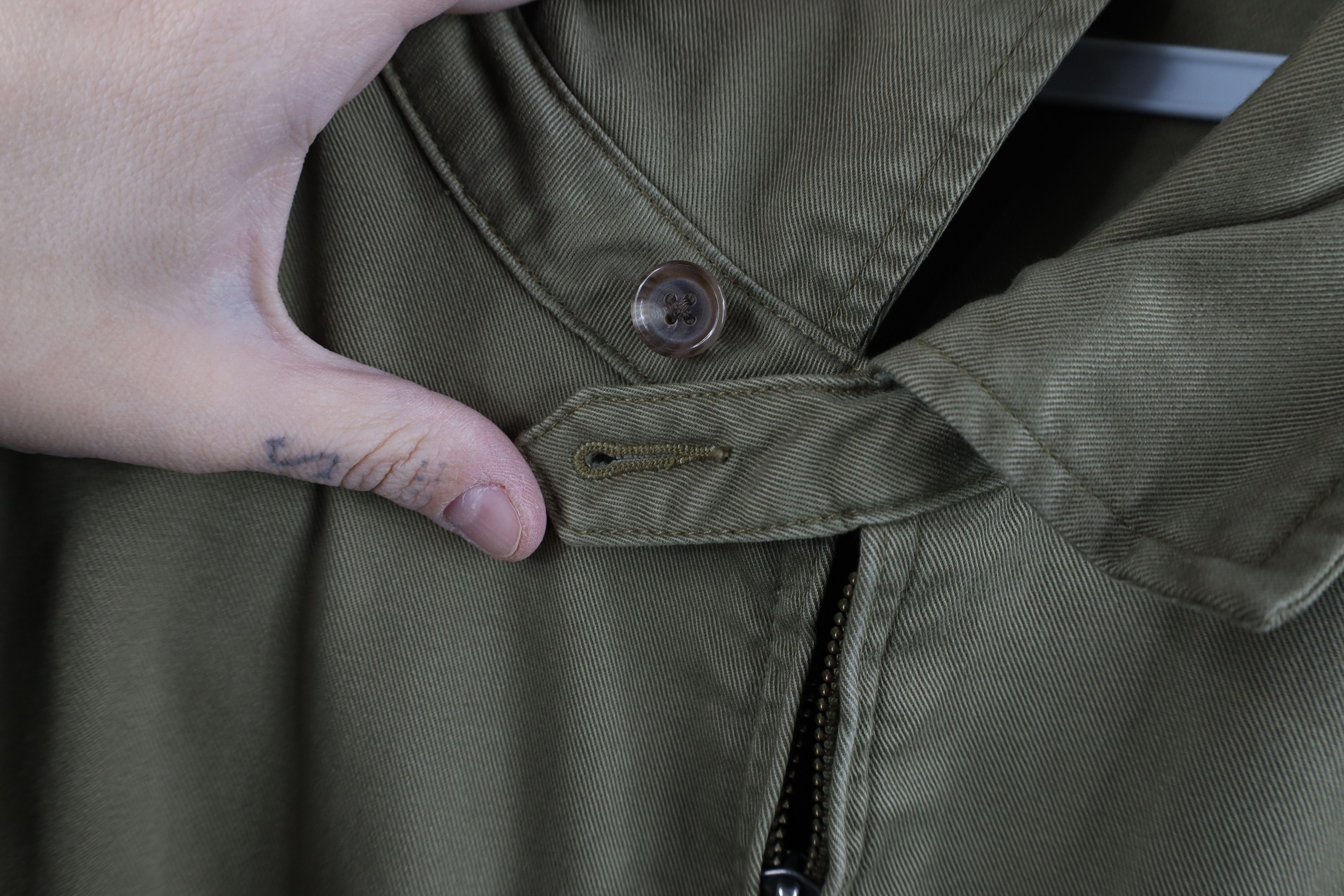 Ralph Lauren × Vintage Vintage 90s Ralph Lauren Full Zip Bomber Jacket Breen Cotton Size US XXL / EU 58 / 5 - 6 Thumbnail