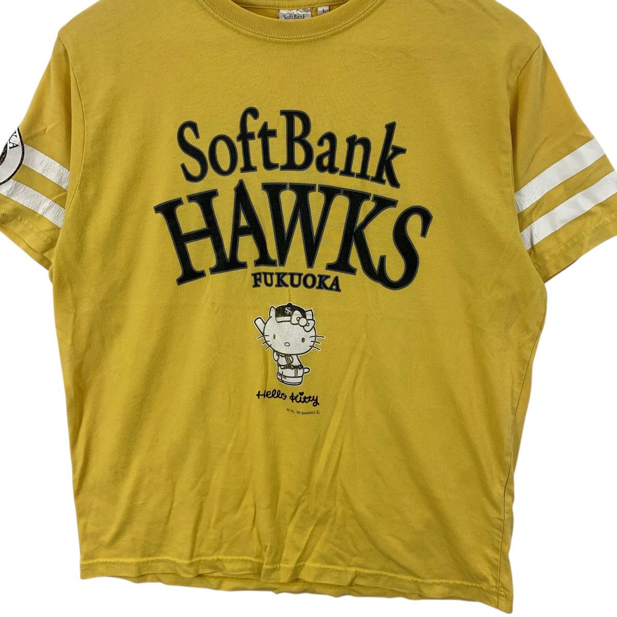 Other HELLO KITTY x SOFTBANK HAWAKS Japan Baseball Tee Shirt Top Size L / US 10 / IT 46 - 5 Thumbnail