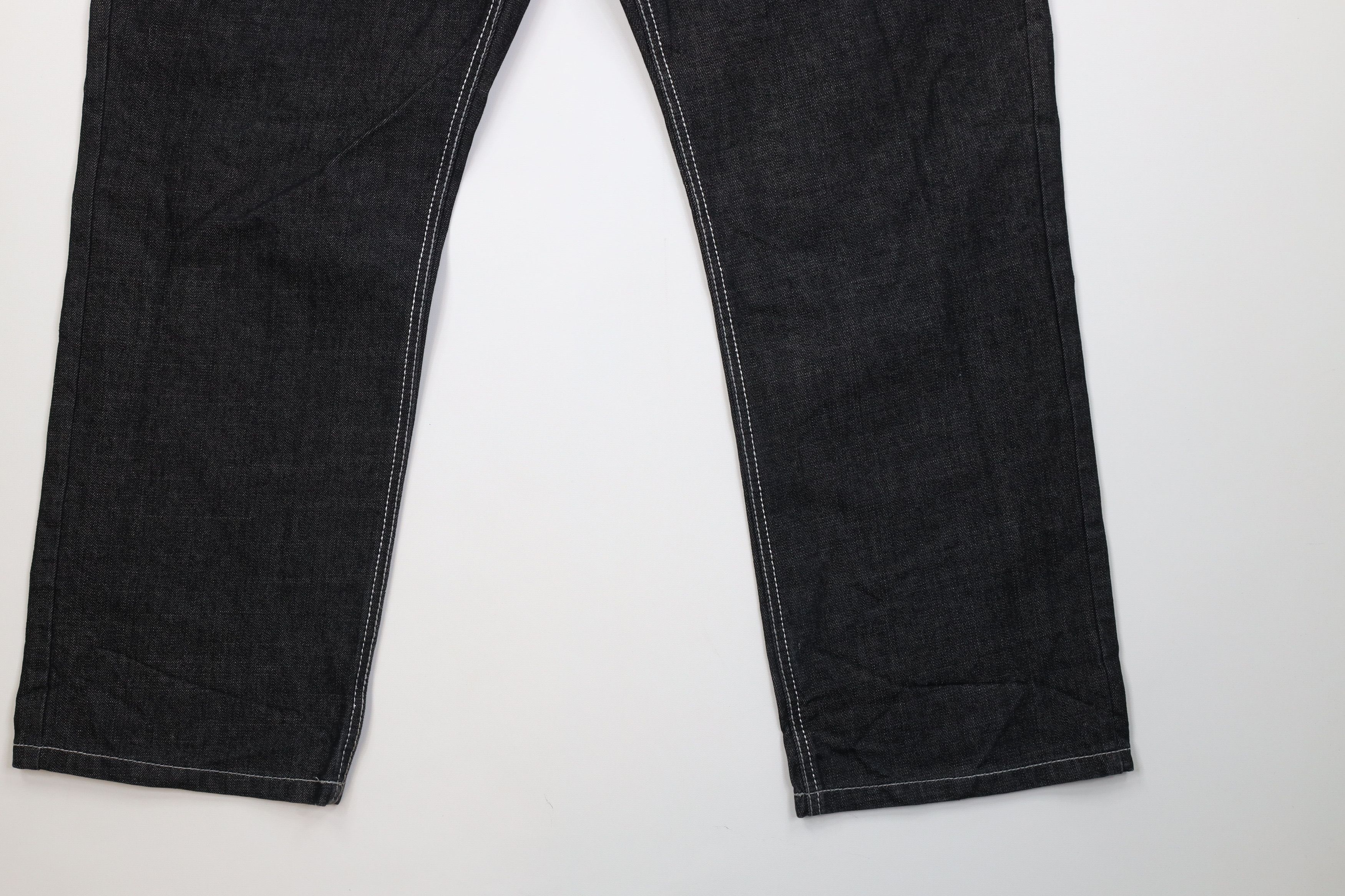 Vintage Vintage Y2K Streetwear UFC MMA Wide Leg Denim Jeans Black Size US 40 / EU 56 - 5 Thumbnail