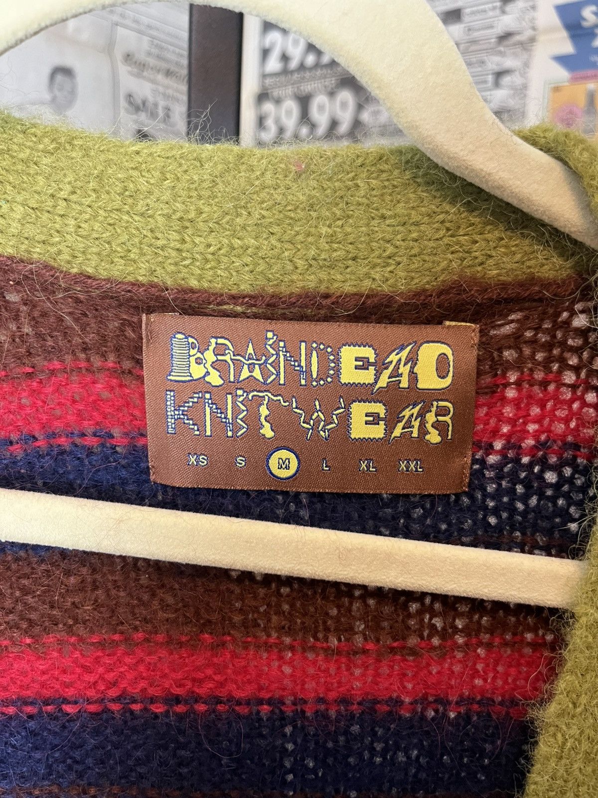 Brain Dead Braindead mohair striped cardigan Size US M / EU 48-50 / 2 - 5 Thumbnail