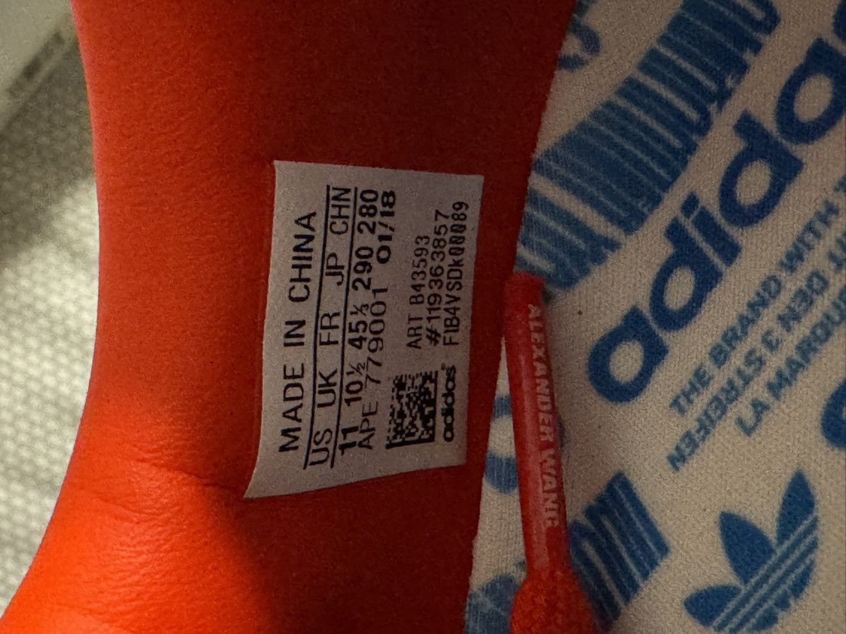Adidas × Alexander Wang Alexander Wang x Originals Bball Soccer Bold Orange Size 11 Size US 11 / EU 44 - 7 Thumbnail