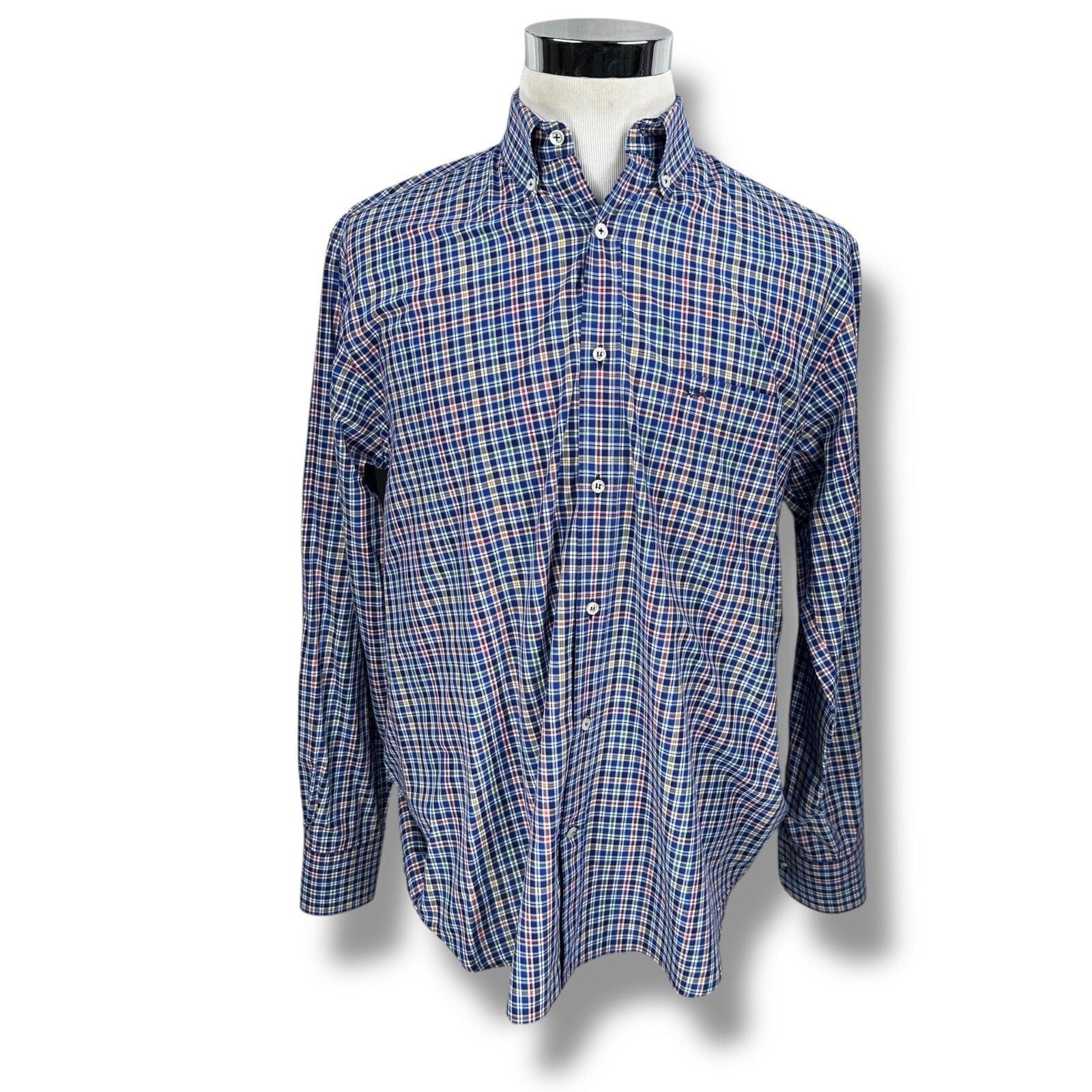 Paul & Shark Paul & Shark Shirt Mens 42 Blue Long Sleeve Button-Down Size US L / EU 52-54 / 3 - 1 Thumbnail