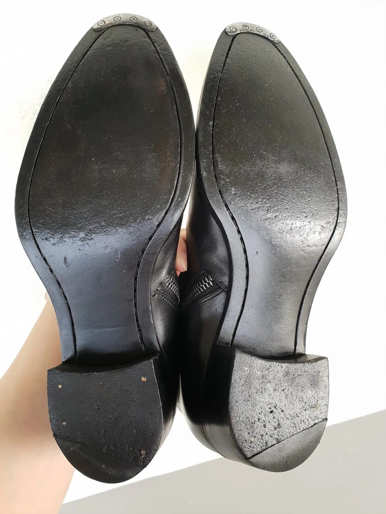 Saint Laurent Paris AW13 Black Leather Cowboy Boota Size US 9 / EU 42 - 7 Thumbnail