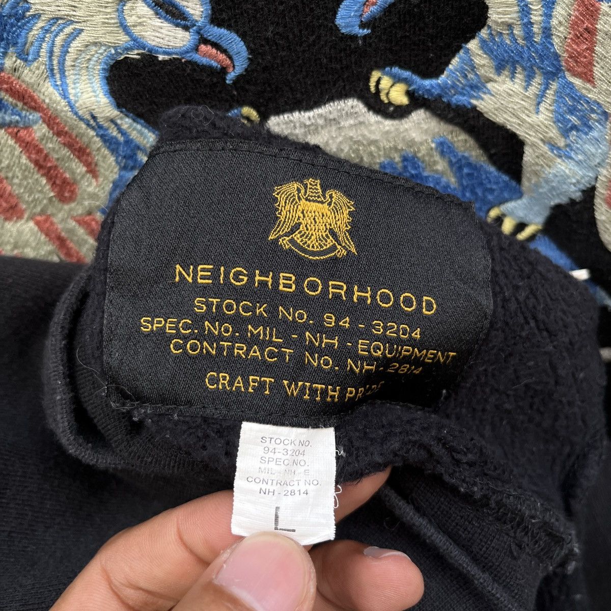 Neighborhood SS15 Neighborhood Embroidered Souvenir PAP Hoodie Size US L / EU 52-54 / 3 - 7 Thumbnail