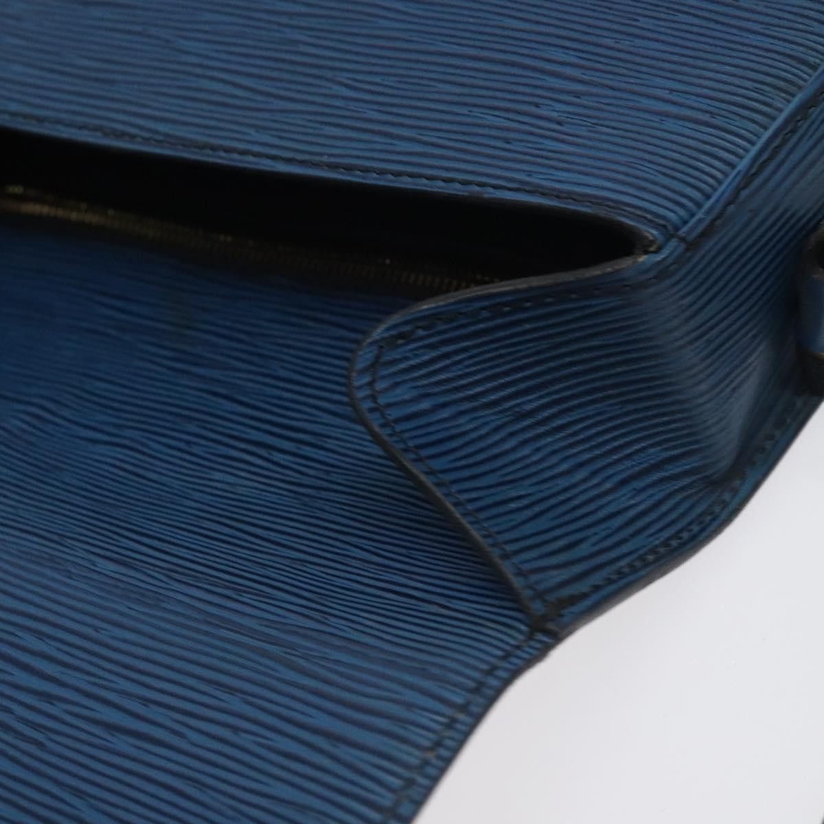 Louis Vuitton LOUIS VUITTON Epi Saint Cloud GM Shoulder Bag Toledo Blue Size ONE SIZE - 16 Thumbnail