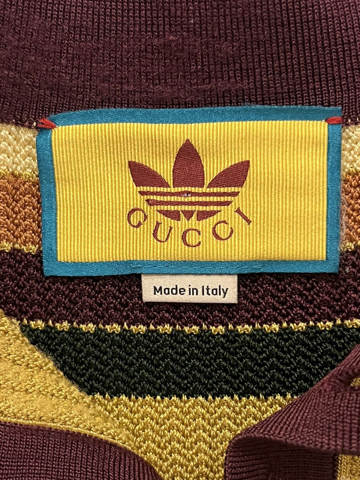 Gucci Gucci x adidas striped polo Size US XL / EU 56 / 4 - 5 Thumbnail