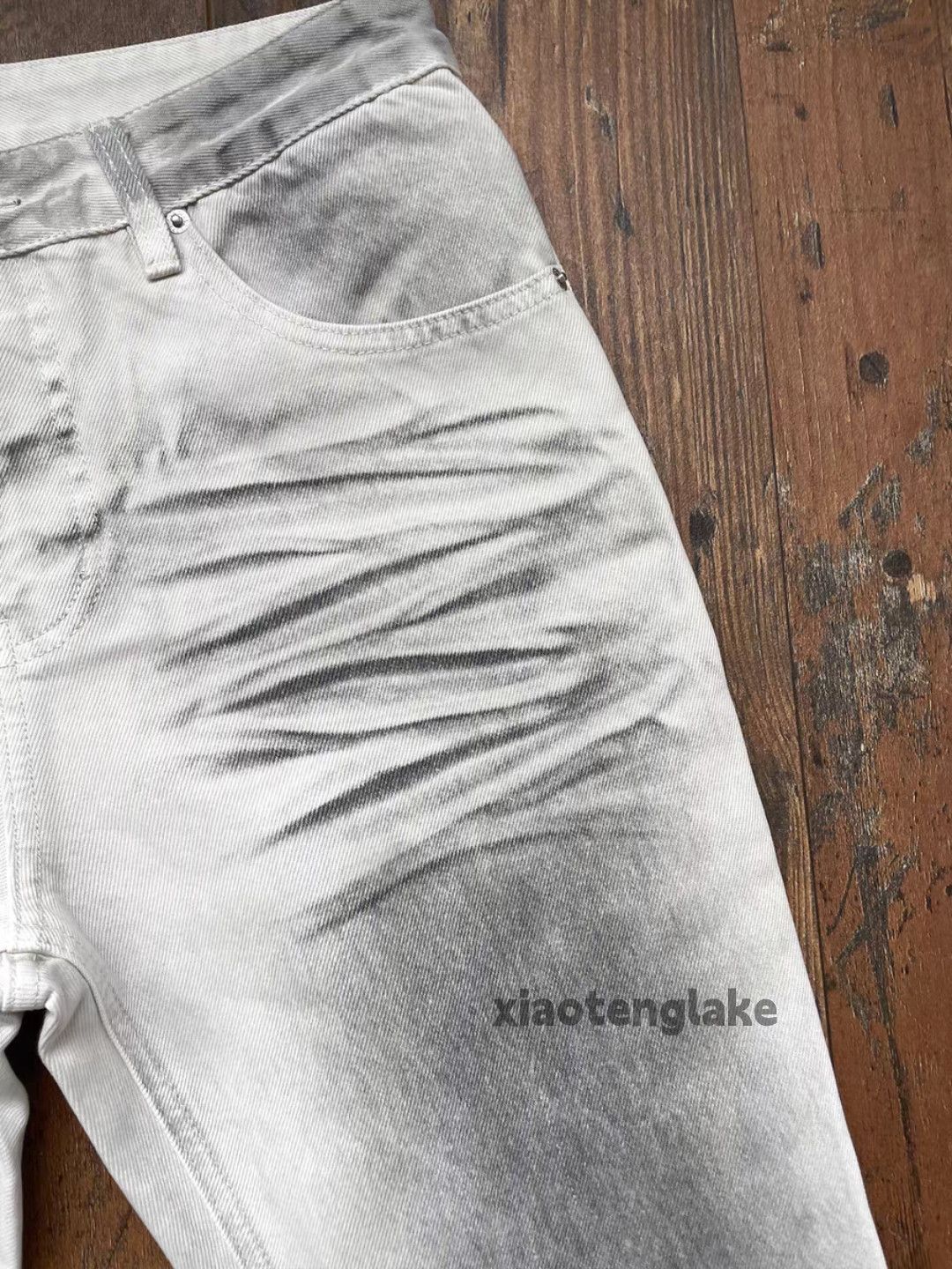 Jean zx stain paint punk grunge hiphop stain jeans Size US 32 / EU 48 - 4 Thumbnail