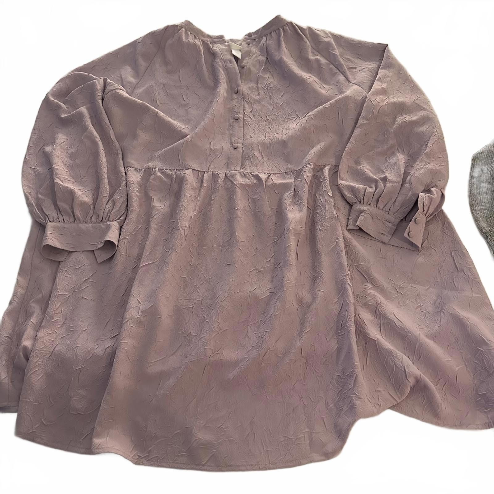 Designer Chic Blush Pink Button-Up Dress - Size XL Size XL / US 12-14 / IT 48-50 - 1 Thumbnail