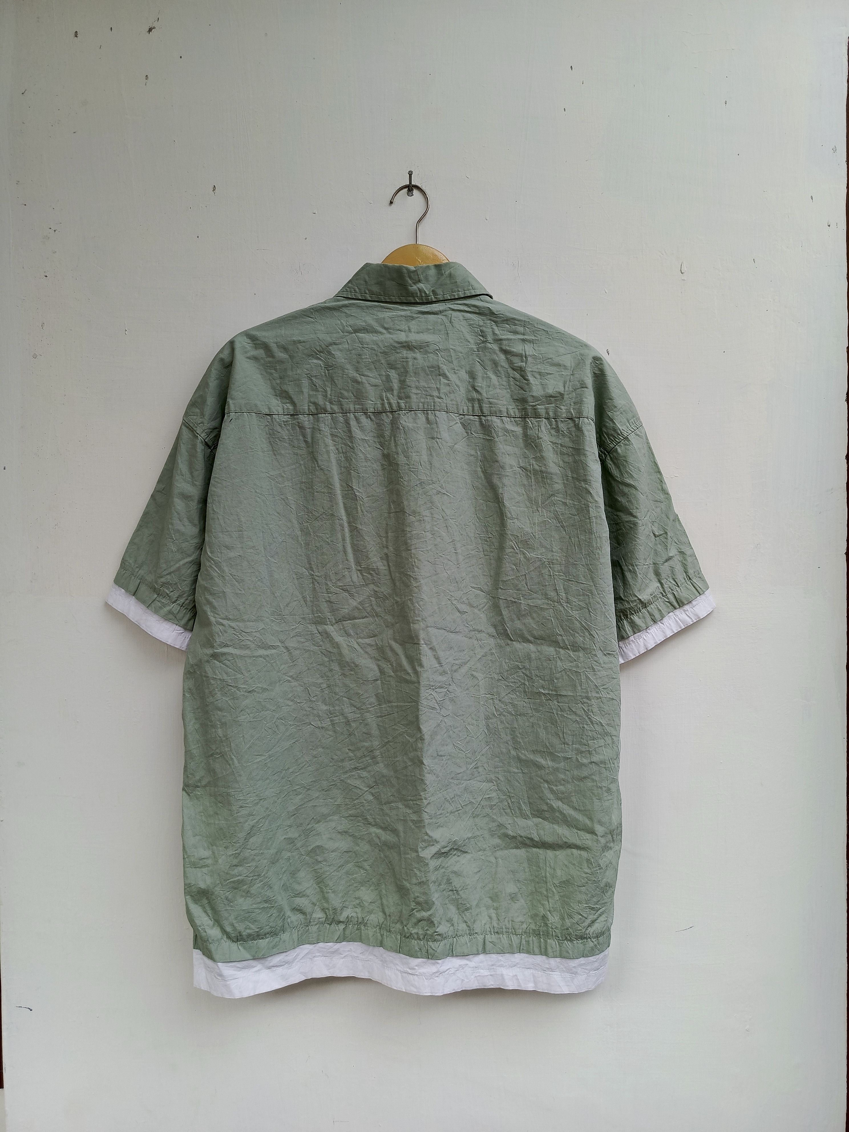Japanese Brand Meters/bonwe UMA big pocket shirt button up Size US L / EU 52-54 / 3 - 8 Thumbnail