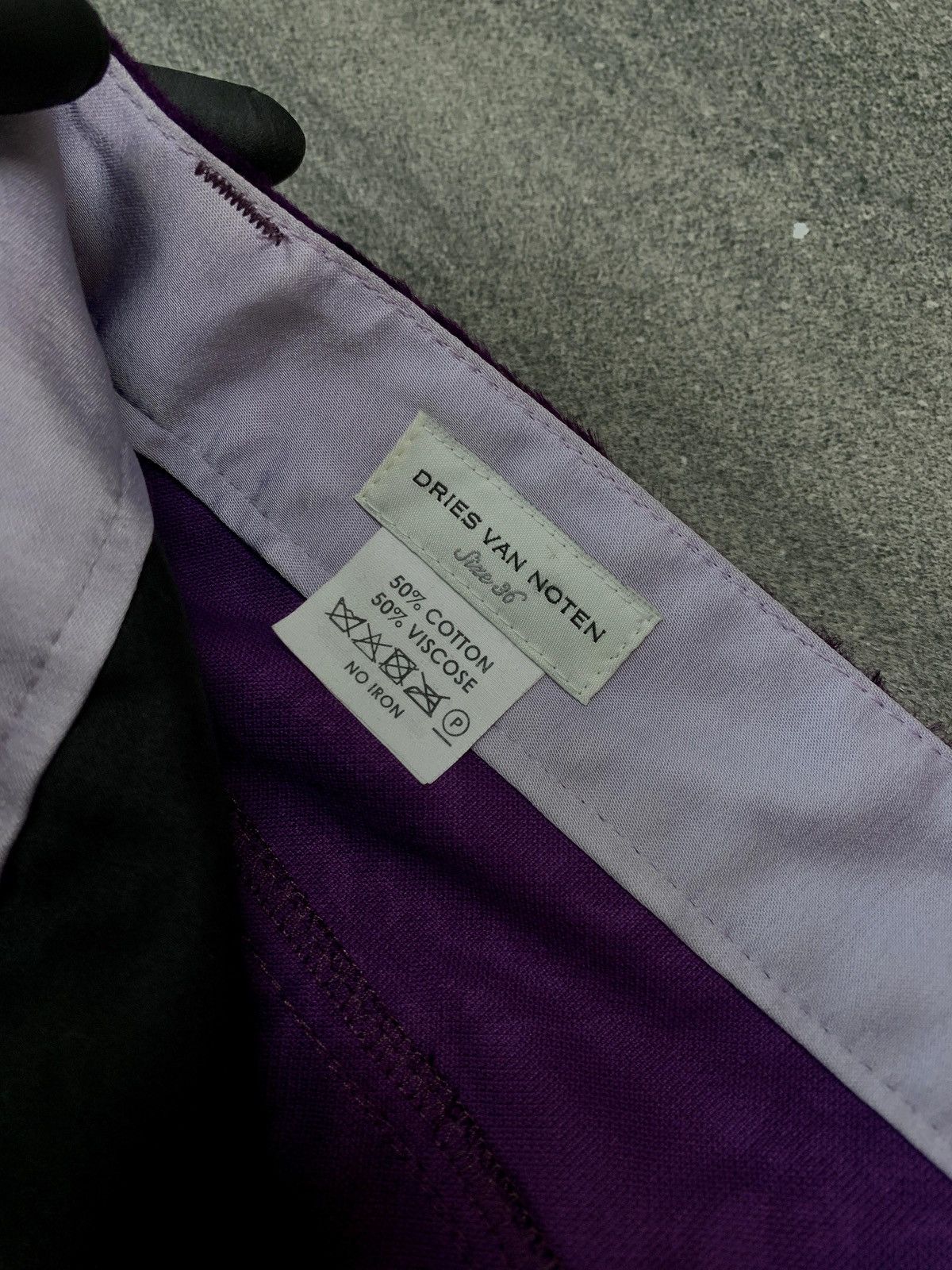 Dries Van Noten FREE TAX! Wideleg Velour Textured Trousers - 31” Size US 31 - 5 Thumbnail