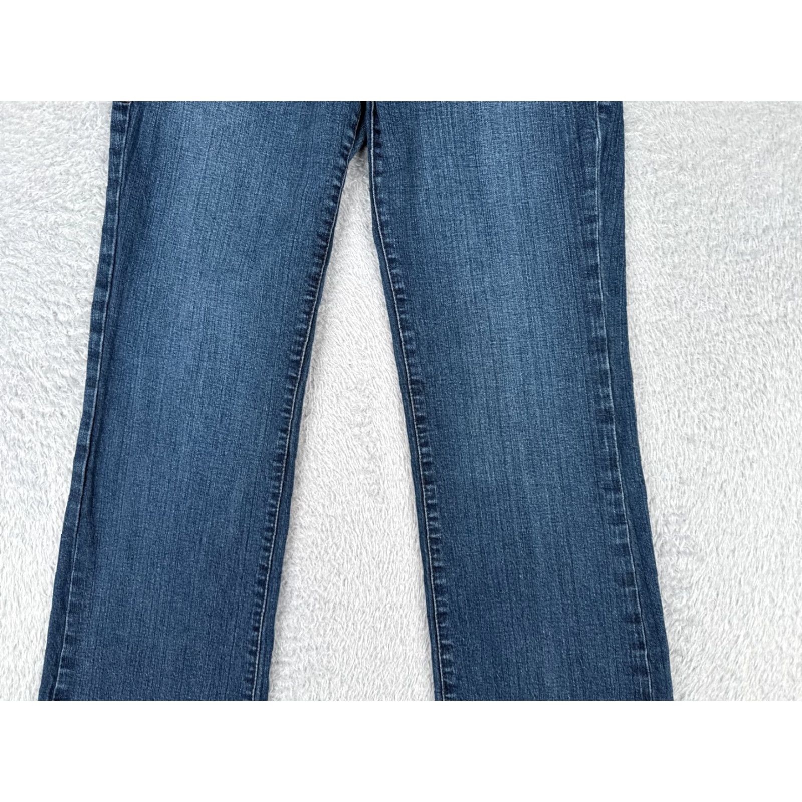 AG Jeans Jag Jeans Womens Blue Denim Bootcut Jeans 29x31 Low Rise Stretch 5-Pocket Cotton Blend Regular Size 8 Size 30" / US 8 / IT 44 - 3 Thumbnail