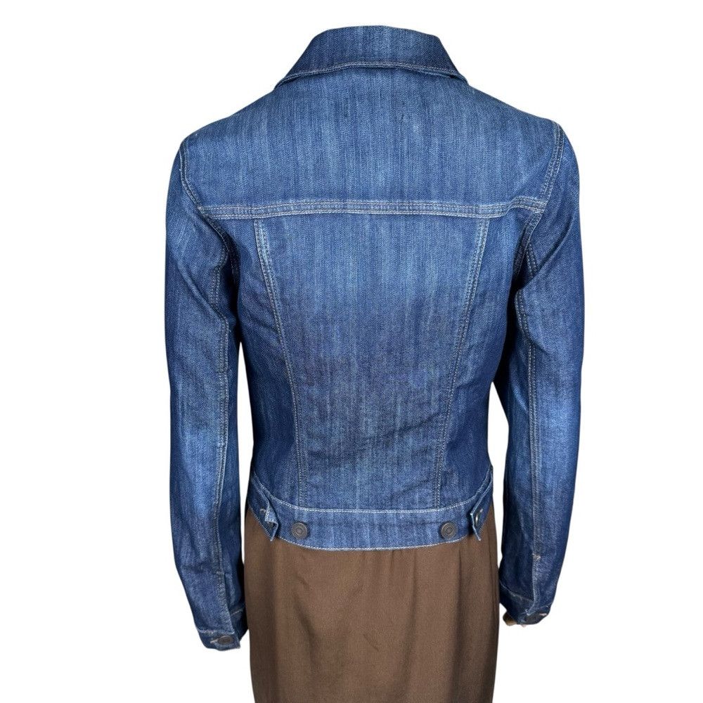 AQUA New Aqua Brianna Denim Blue Jacket Size M Size M / US 6-8 / IT 42-44 - 4 Thumbnail