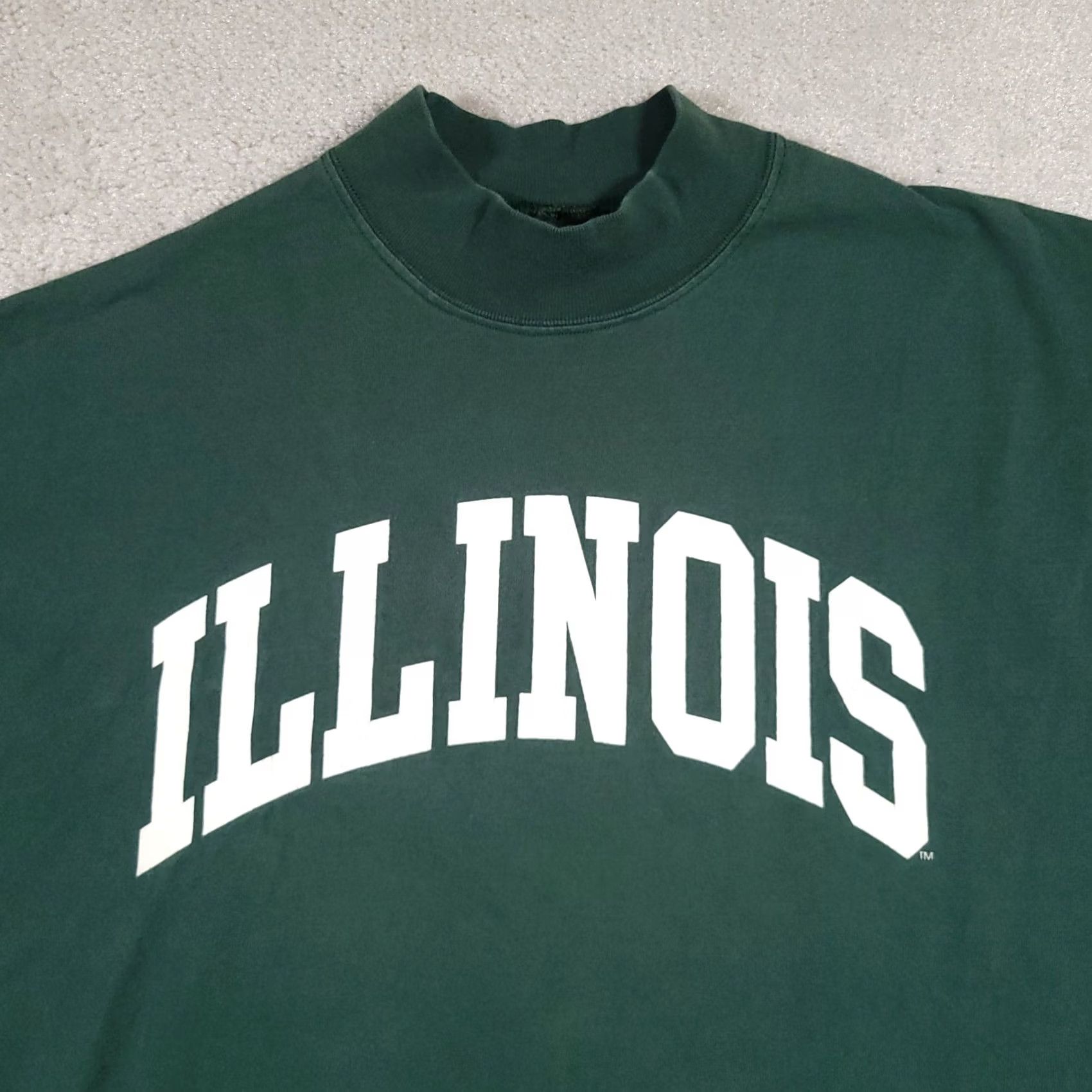 Soffe VINTAGE Soffe's Choice Long Sleeve Shirt Mens 2XL Green Illinois Graphic Tee USA ShirtMens 2XL Green Illinois Graphic Tee 90s Mens Size US XXL / EU 58 / 5 - 3 Thumbnail