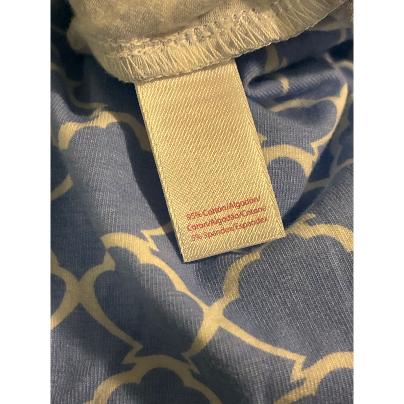 Lilly Pulitzer Lilly Pulitzer cotton tee lace edging pajama top size small Size S / US 4 / IT 40 - 9 Thumbnail