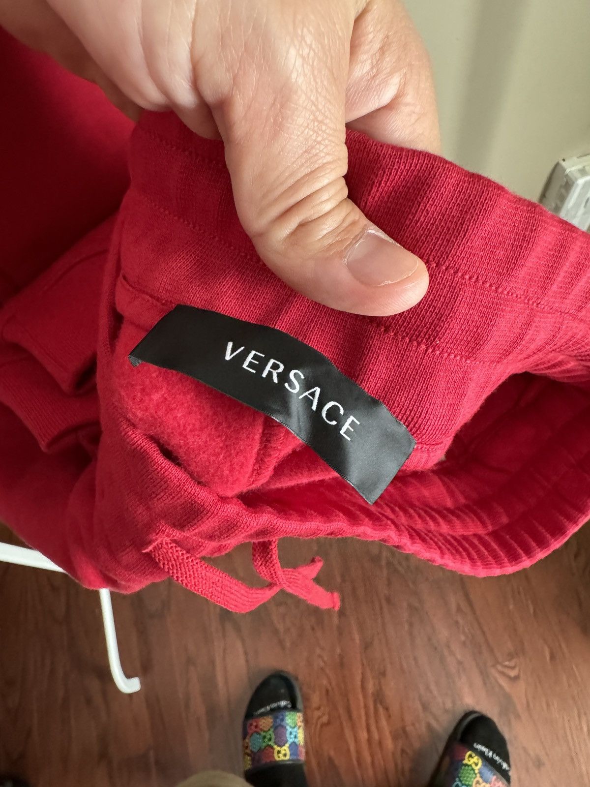 Versace Versace Embroidery Red and White Sweatpants Size US 38 / EU 54 - 5 Thumbnail