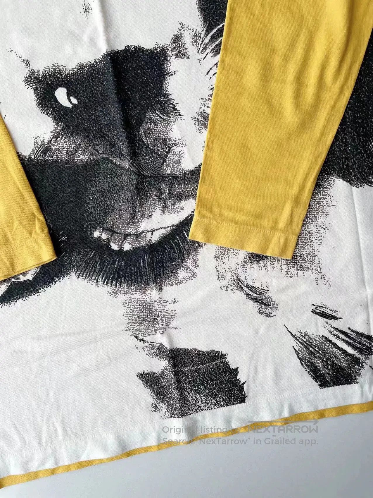 Kansai Yamamoto KANSAI YAMAMOTO Dog Print Turtleneck Sweatshirt. Size US M / EU 48-50 / 2 - 7 Thumbnail