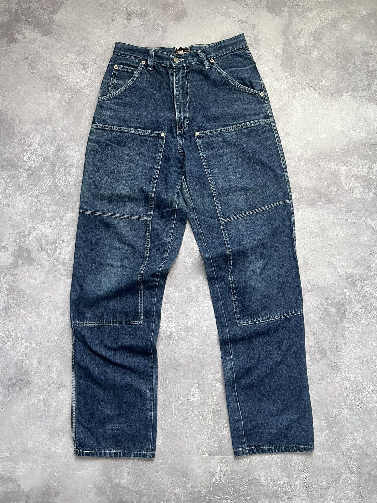 Japanese Brand Vintage TNT Y2k The New Trend Baggy Rap Pants Double Knee Size US 28 / EU 44 - 2 Thumbnail