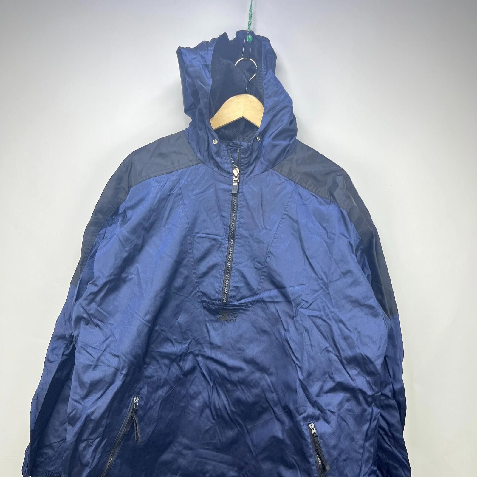Starter Vintage Starter Anorak Hooded Windbreaker Jacket Large Size US L / EU 52-54 / 3 - 2 Thumbnail