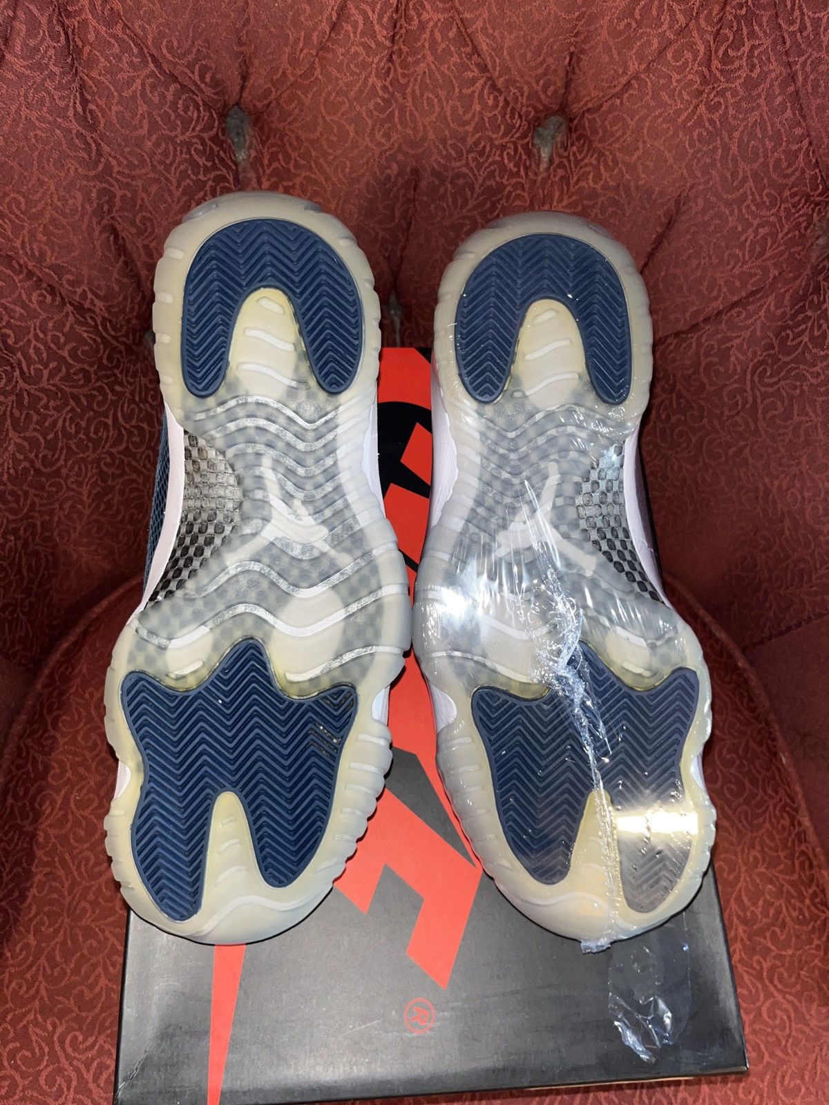 Jordan Brand × Nike Jordan 11 Low ‘Snake Navy’ Size US 10 / EU 43 - 5 Thumbnail