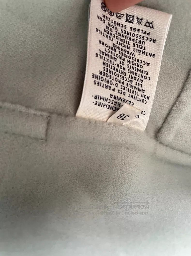 Hermes Hermes Light Blue Cashmere Overcoat Size XS / US 0-2 / IT 36-38 - 4 Thumbnail