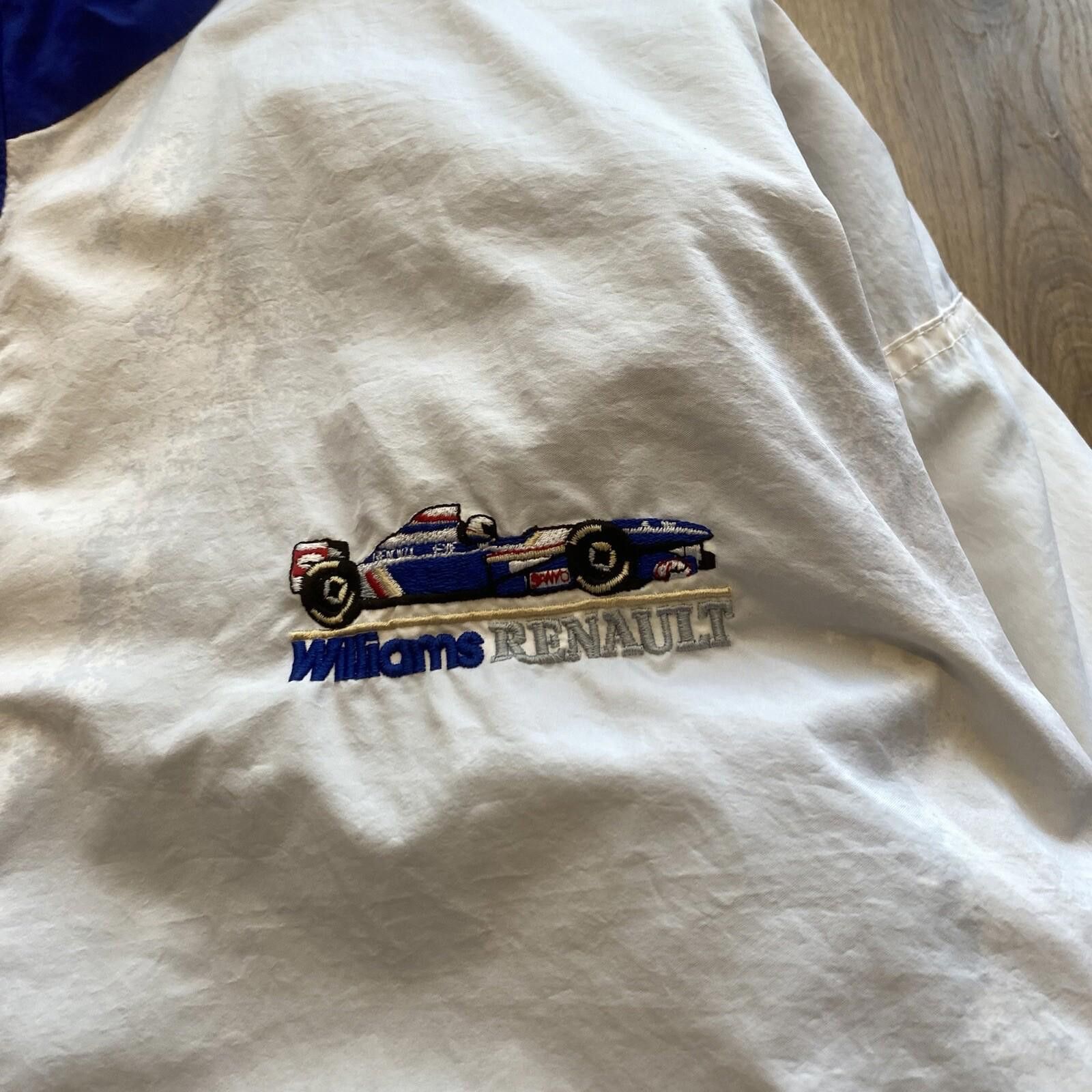 Designer Vintage Rothman's Williams Renault Sponsor F1 Jacket XL 90s Size US XL / EU 56 / 4 - 2 Thumbnail
