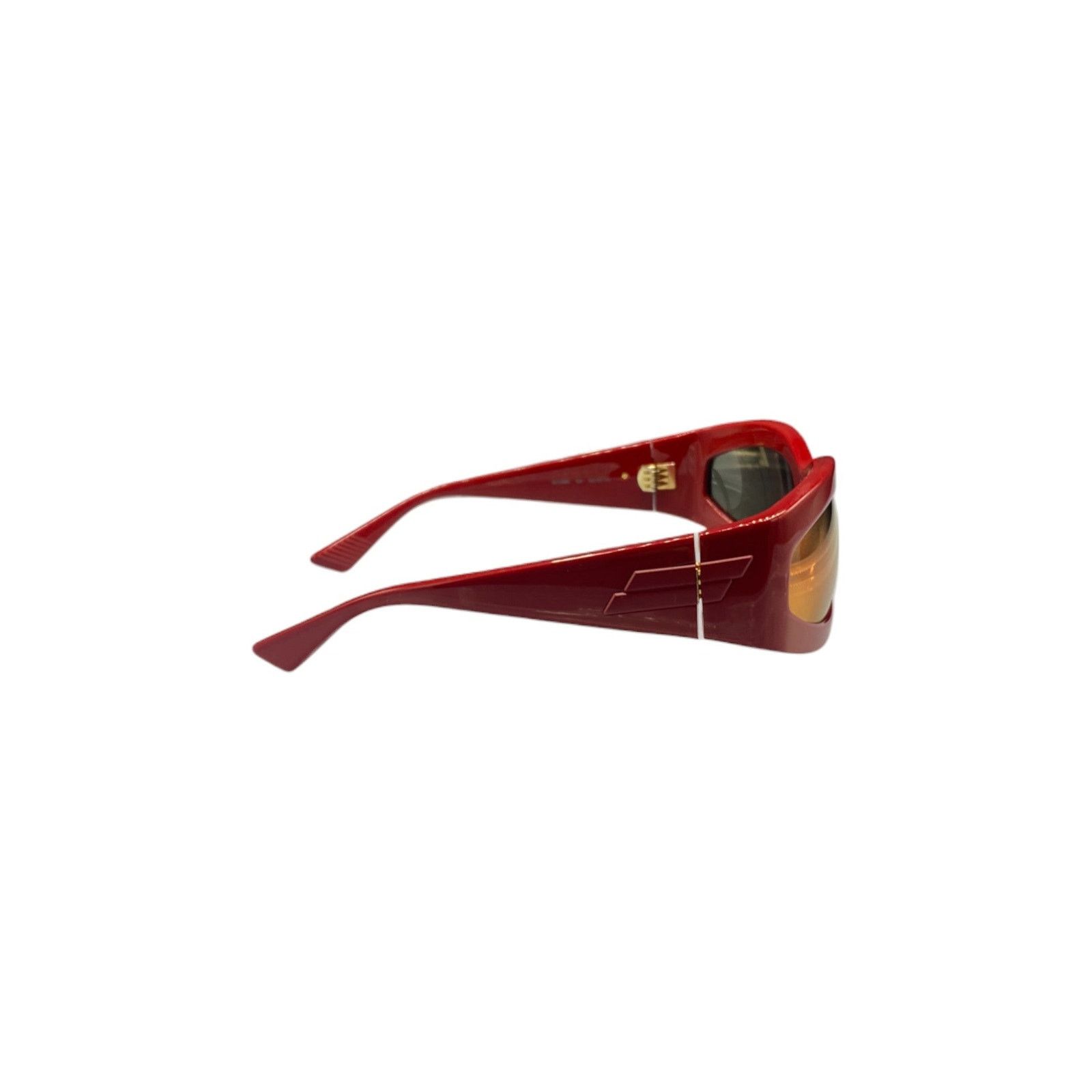 Bottega Veneta Red Chunky Sunglasses Size ONE SIZE - 4 Thumbnail