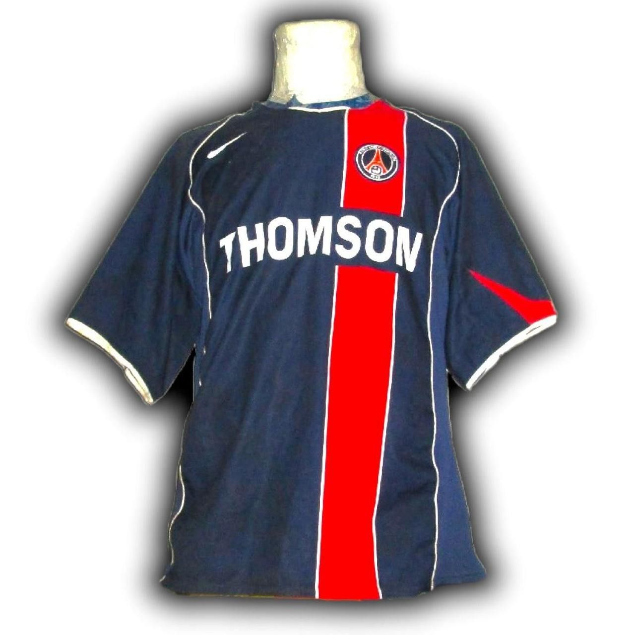 Nike Paris Saint Germain 2003 2004 2005 Home Shirt Jersey Size US L / EU 52-54 / 3 - 3 Thumbnail