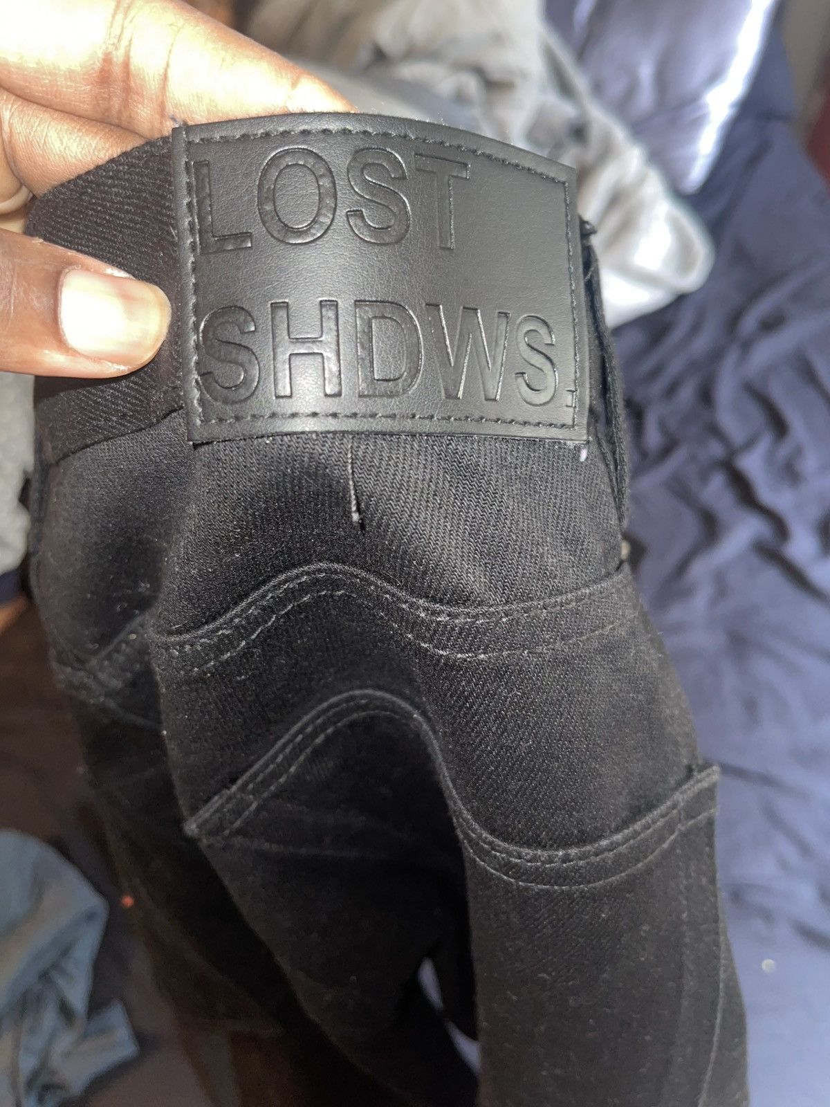 LOSTSHDWS Lost Shdws Black & Blue Jeans Size US 38 / EU 54 - 4 Thumbnail