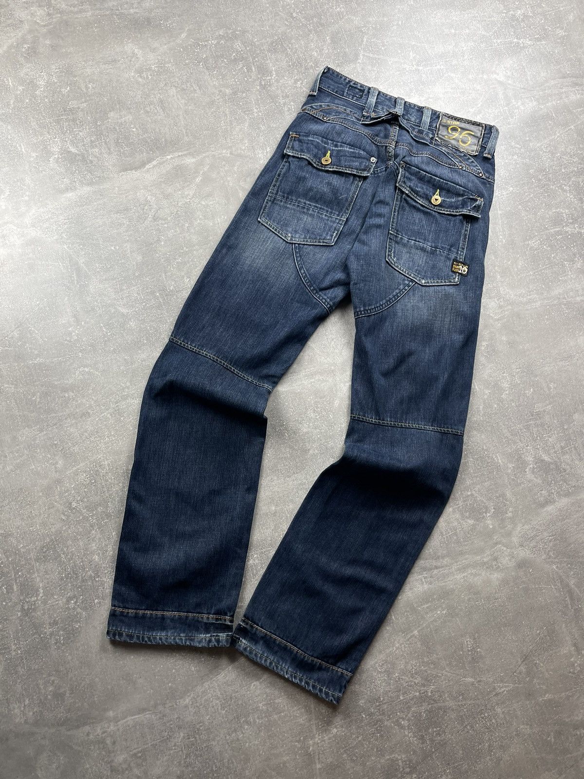 G-Star G-Star RAW 96 Elwood Heritage Denim Jeans Buckle Back 00s Size US 30 / EU 46 - 1 Thumbnail