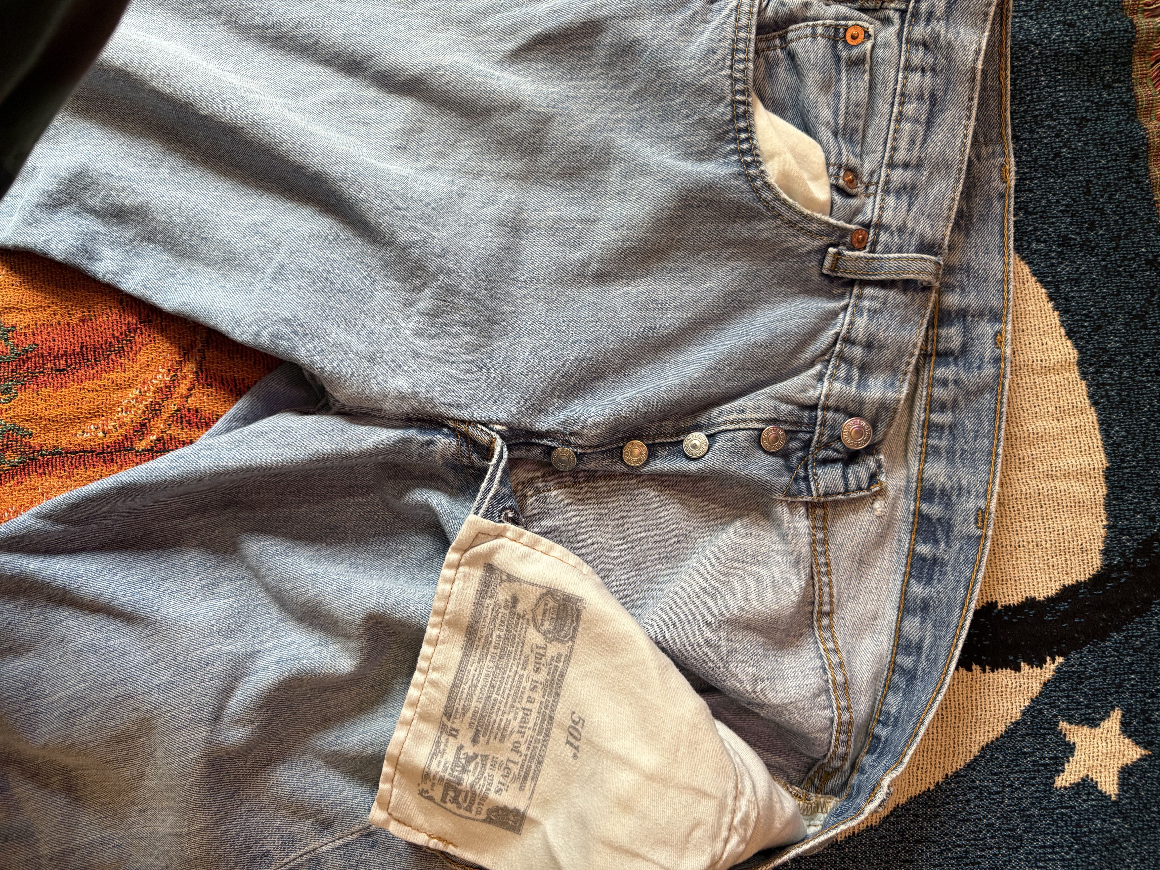 Levi's Vintage Clothing Levi's 501 Jeans Size US 38 / EU 54 - 4 Thumbnail