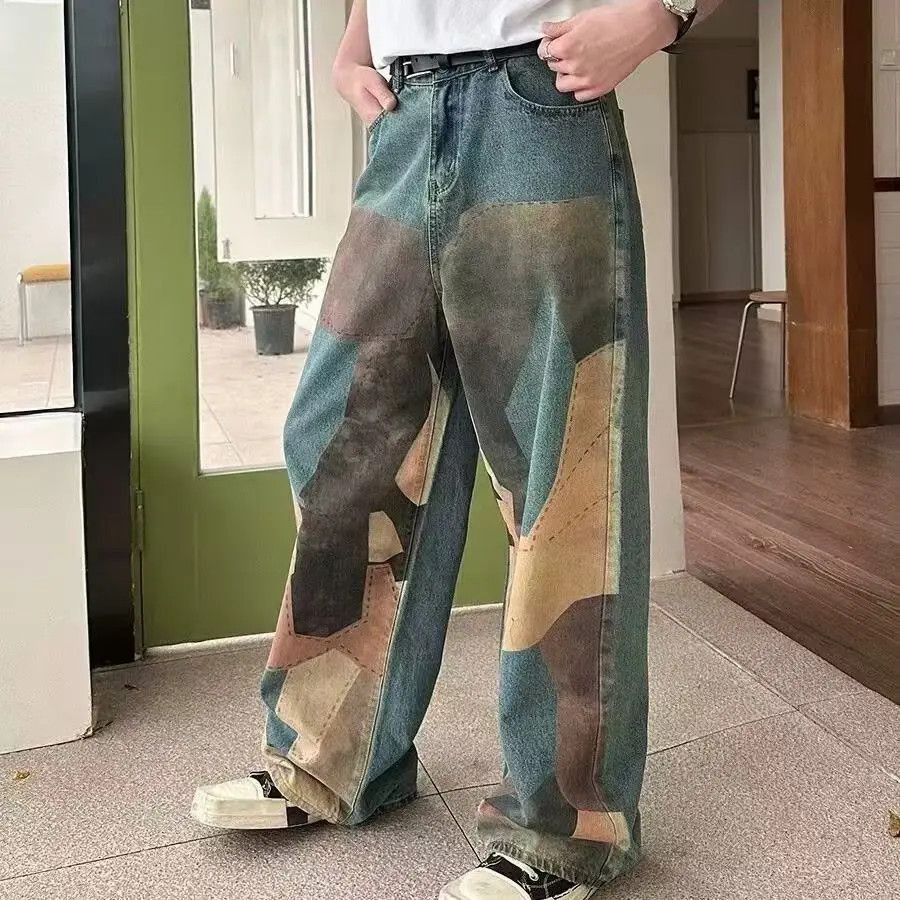 Japanese Brand Vintage Premium Tie-Dye Gradient Micro Jeans Size US 30 / EU 46 - 5 Thumbnail