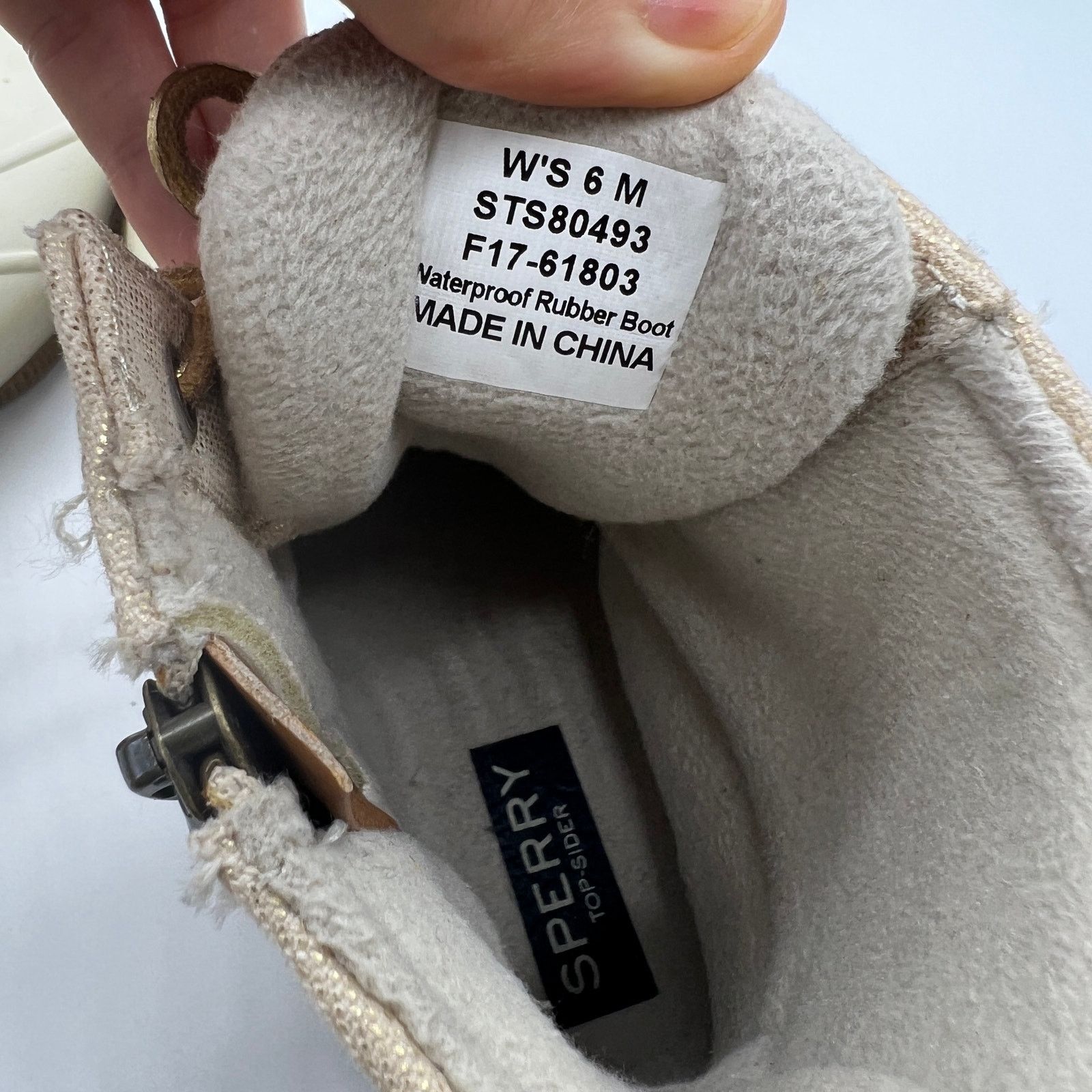 Sperry Sperry Boot Women Size 6 Medium Top Sider SaltWater Boots Size US 6 / IT 36 - 2 Thumbnail