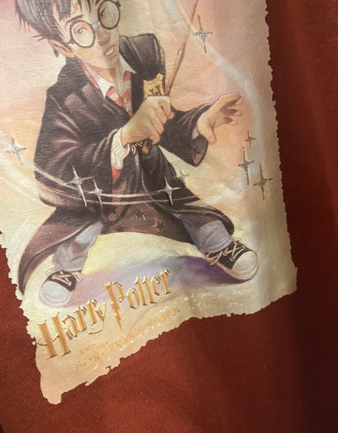 Vintage Vintage harry potter quidditch tee rare 2001 Size US M / EU 48-50 / 2 - 5 Thumbnail